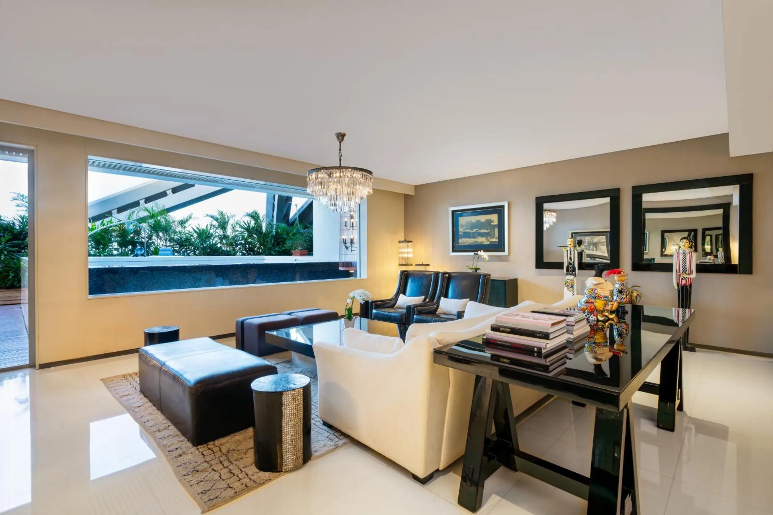 Living room in Hotel Éclat Beijing