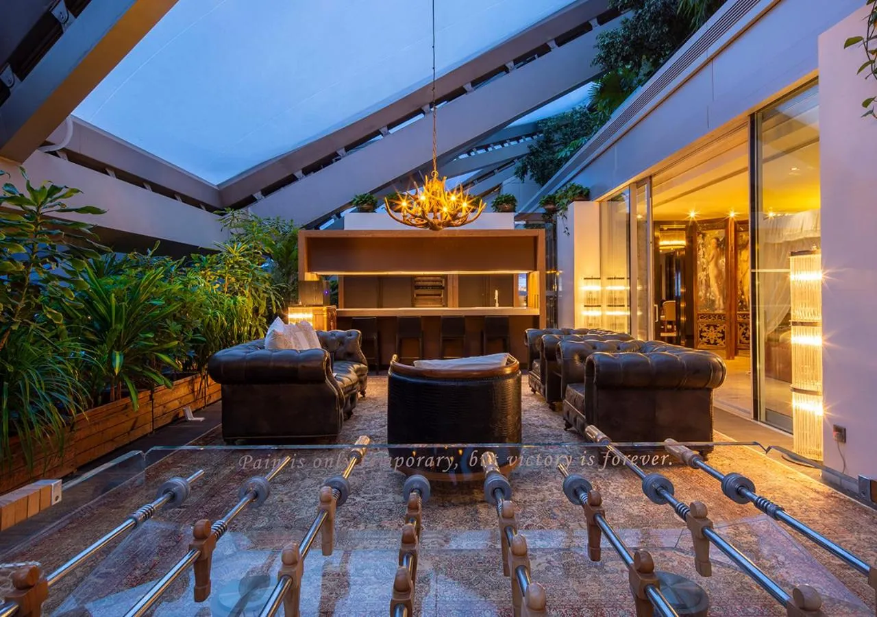 Balcony/Terrace in Hotel Éclat Beijing