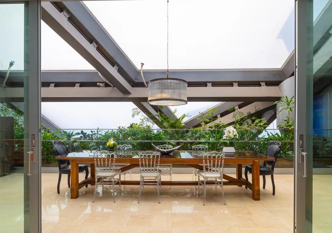 Balcony/Terrace in Hotel Éclat Beijing