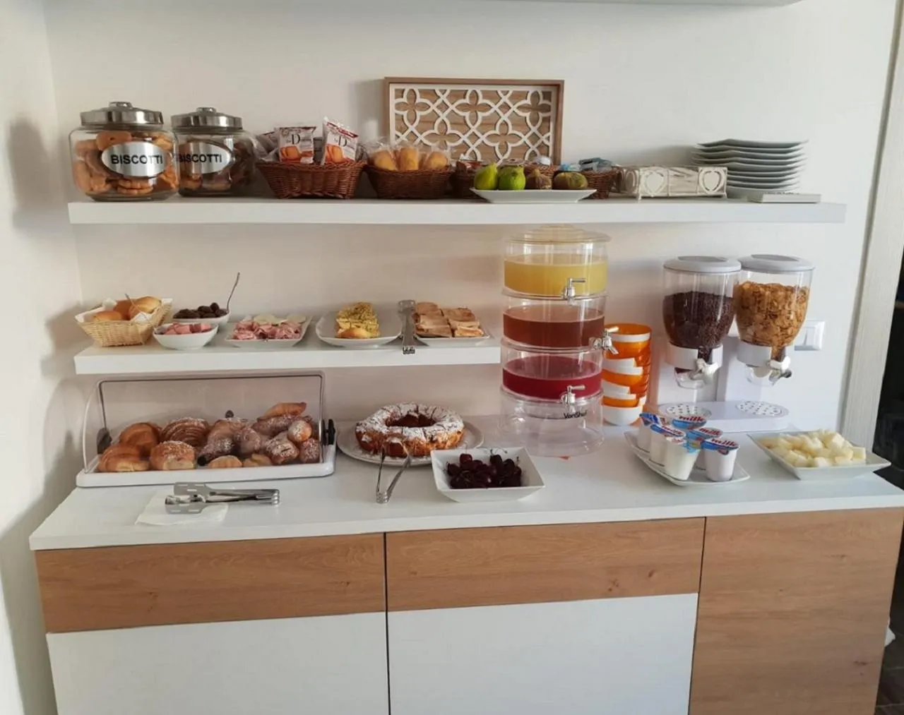 Communal kitchen in La Dimora del Passante
