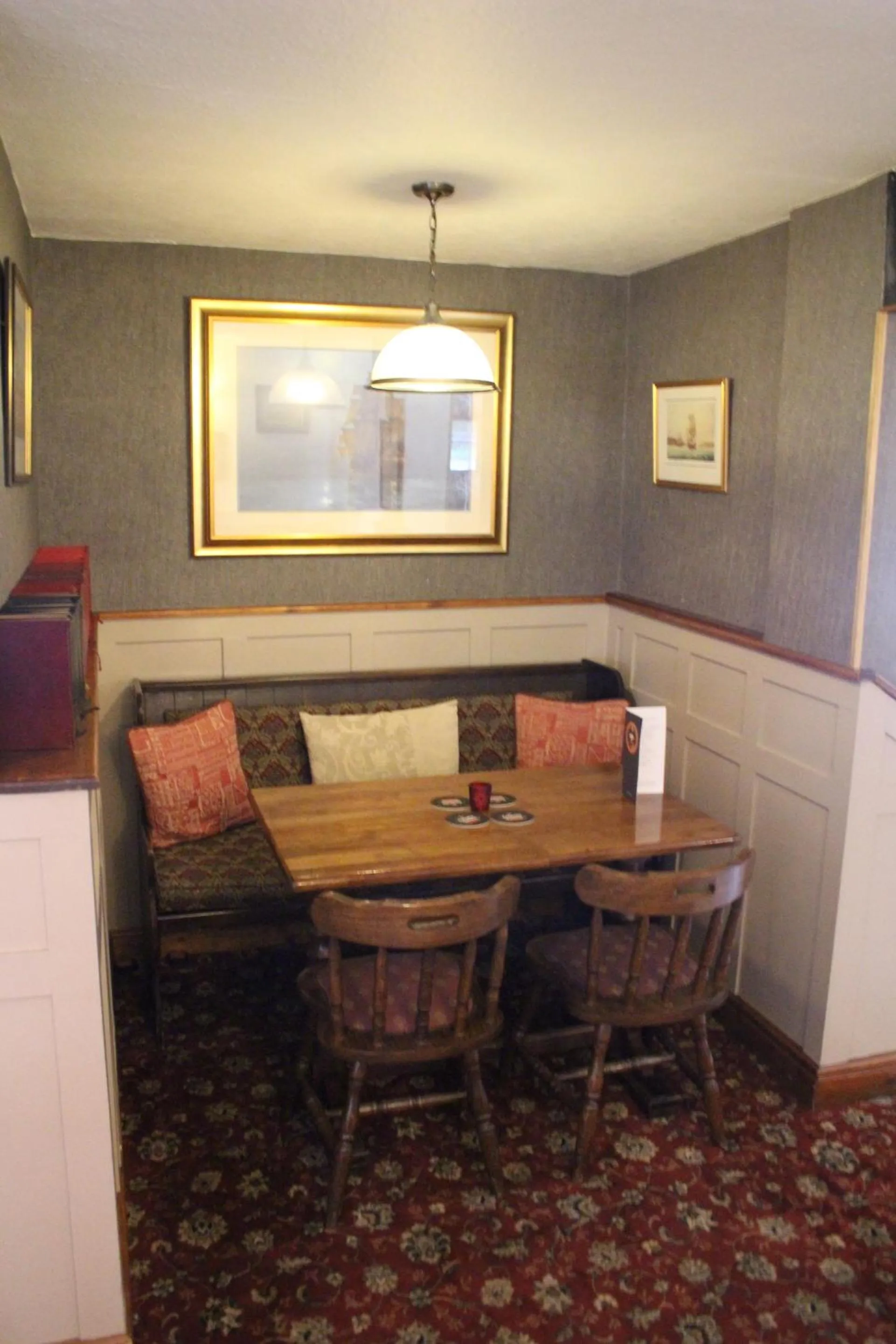 Dining area in The Lord Nelson Inn