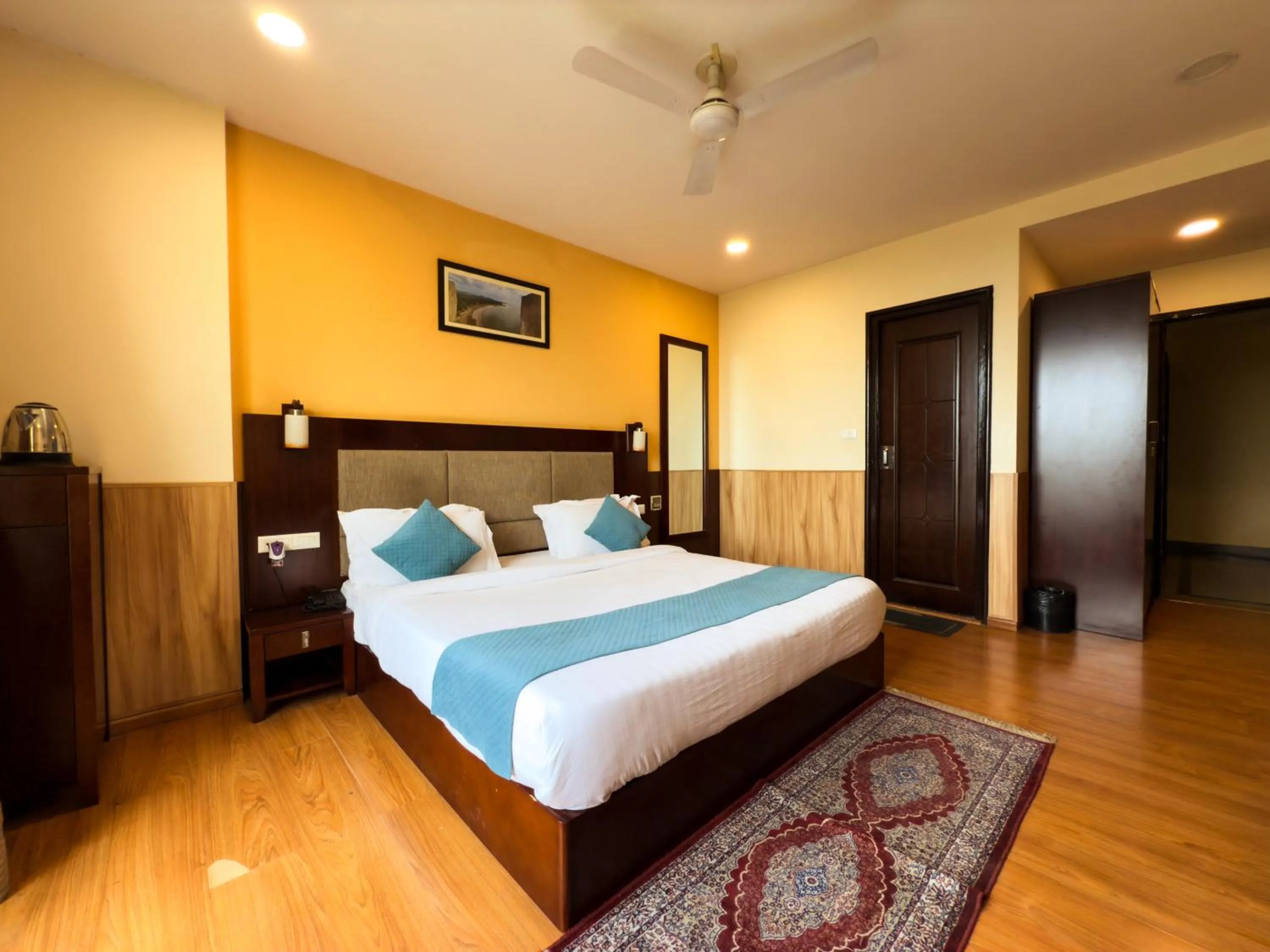 Bed in Hotel Royal Palm - A Budget Hotel in Udaipur