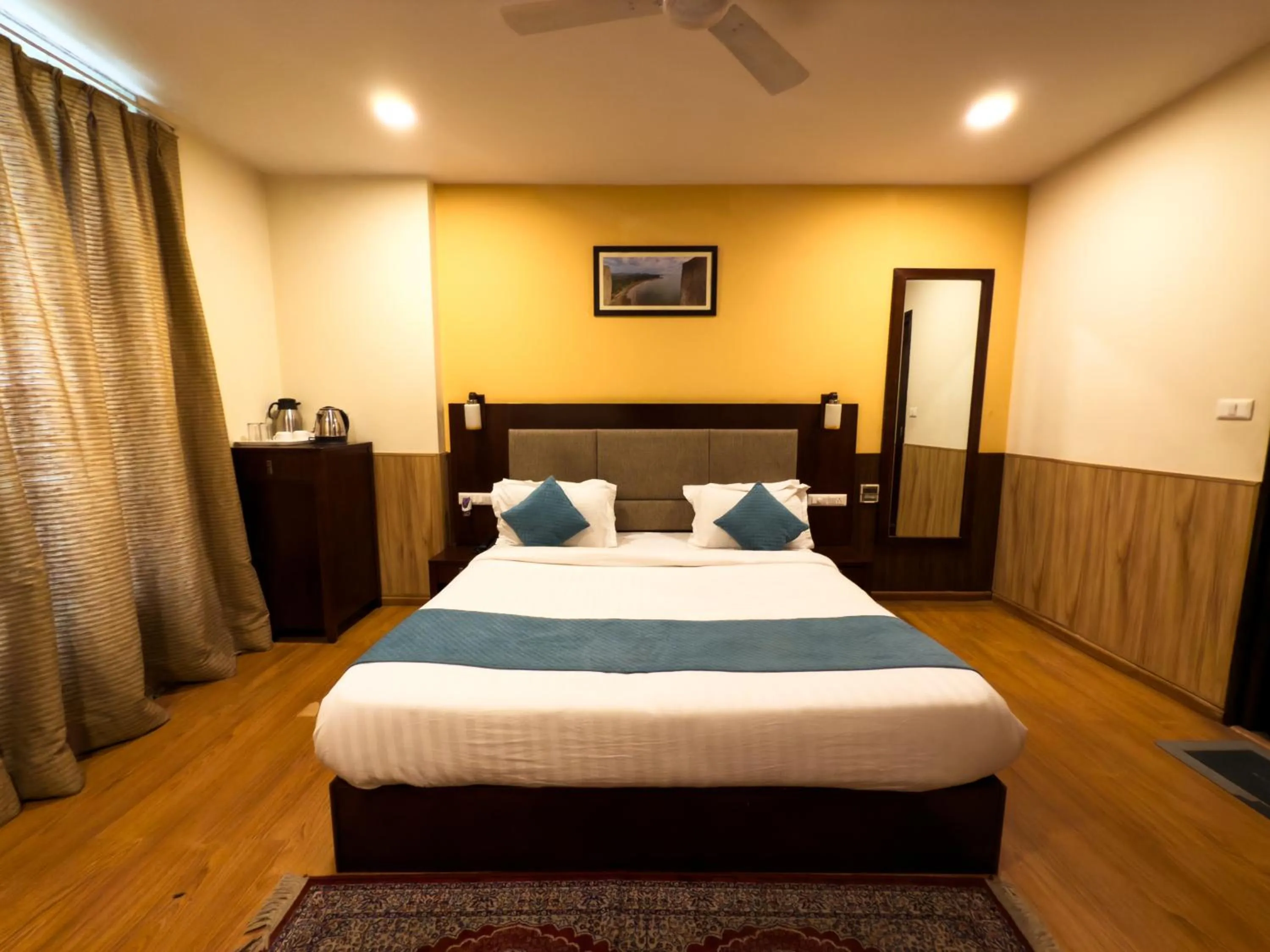 Bed in Hotel Royal Palm - A Budget Hotel in Udaipur