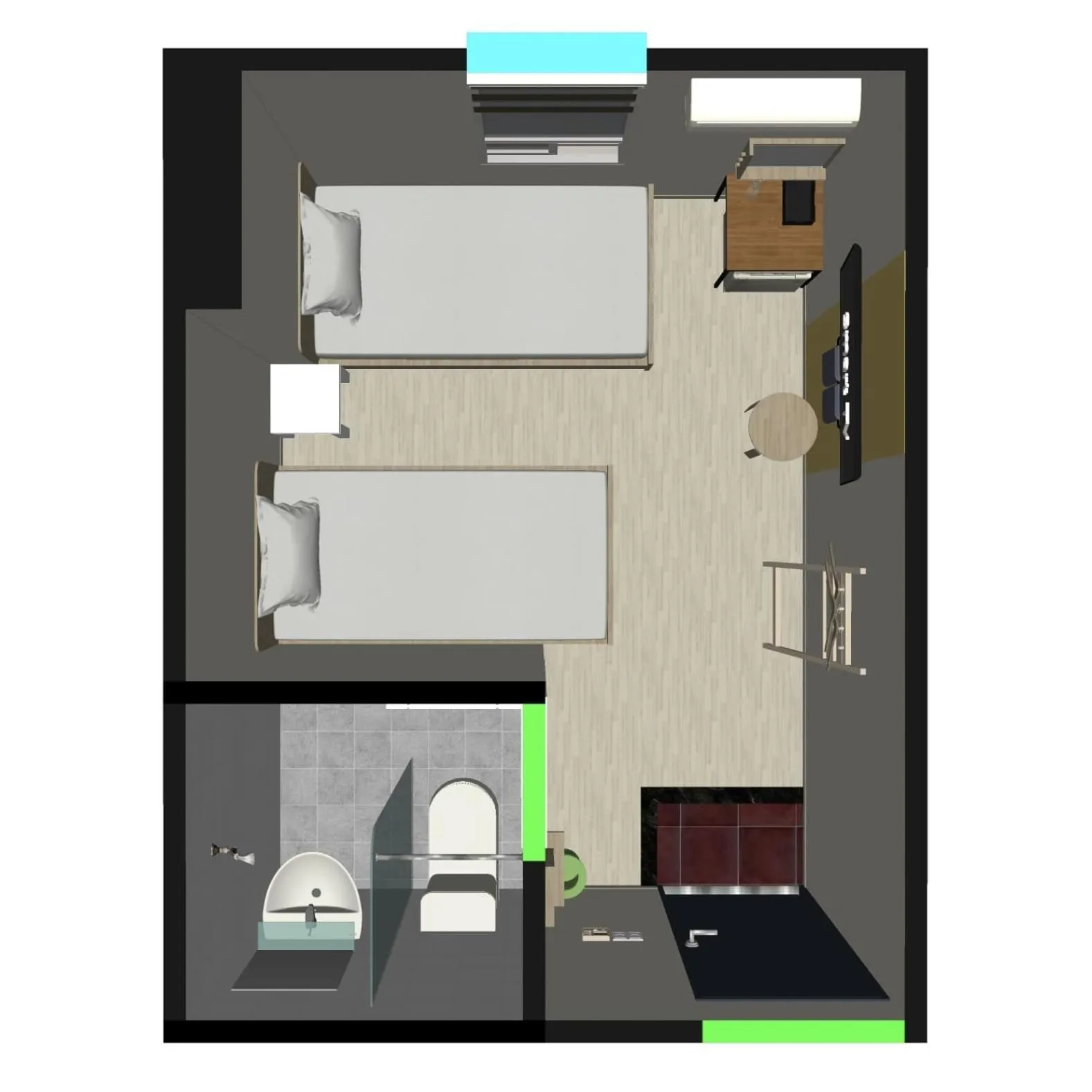 Floor plan in Hostel Tommy Renewal 2025