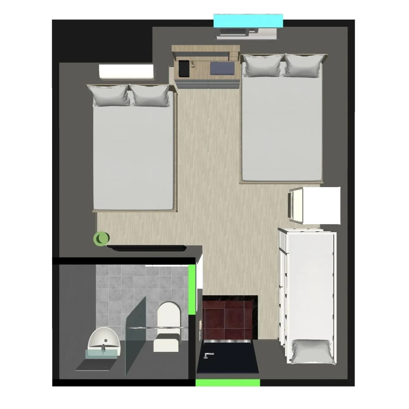 Floor plan in Hostel Tommy Renewal 2025