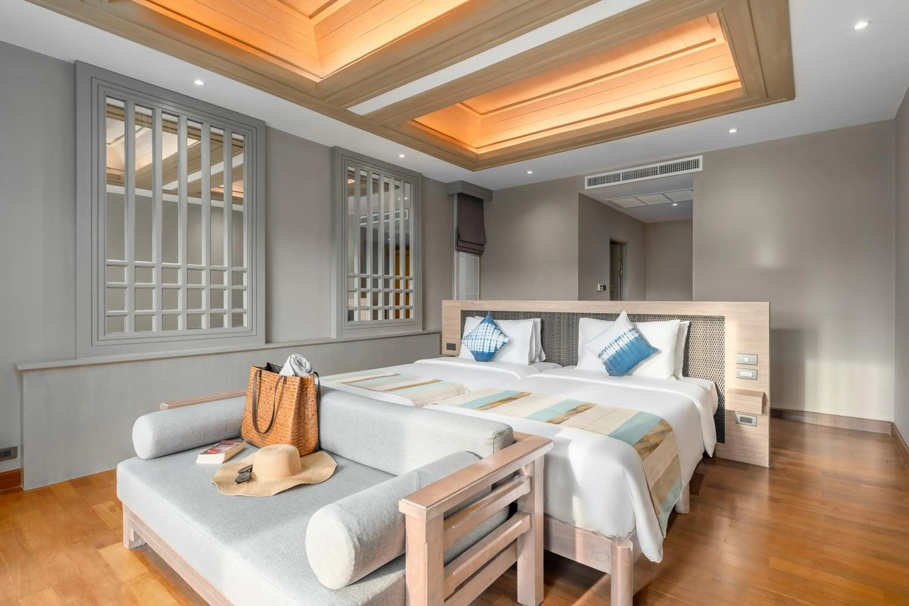 Living room, Bed in Fair House Villas & Spa, Koh Samui