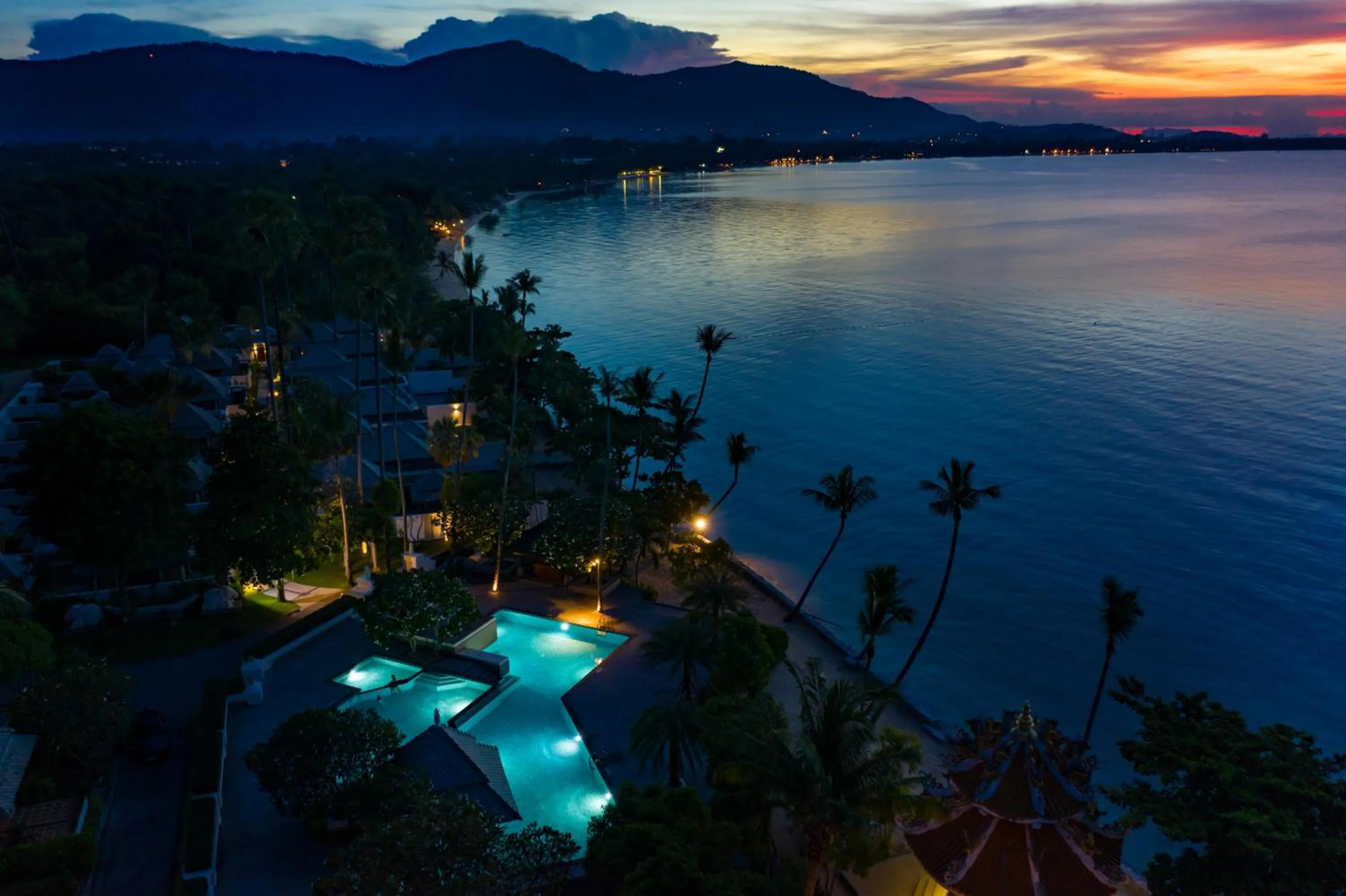Bird's eye view in Fair House Villas & Spa, Koh Samui