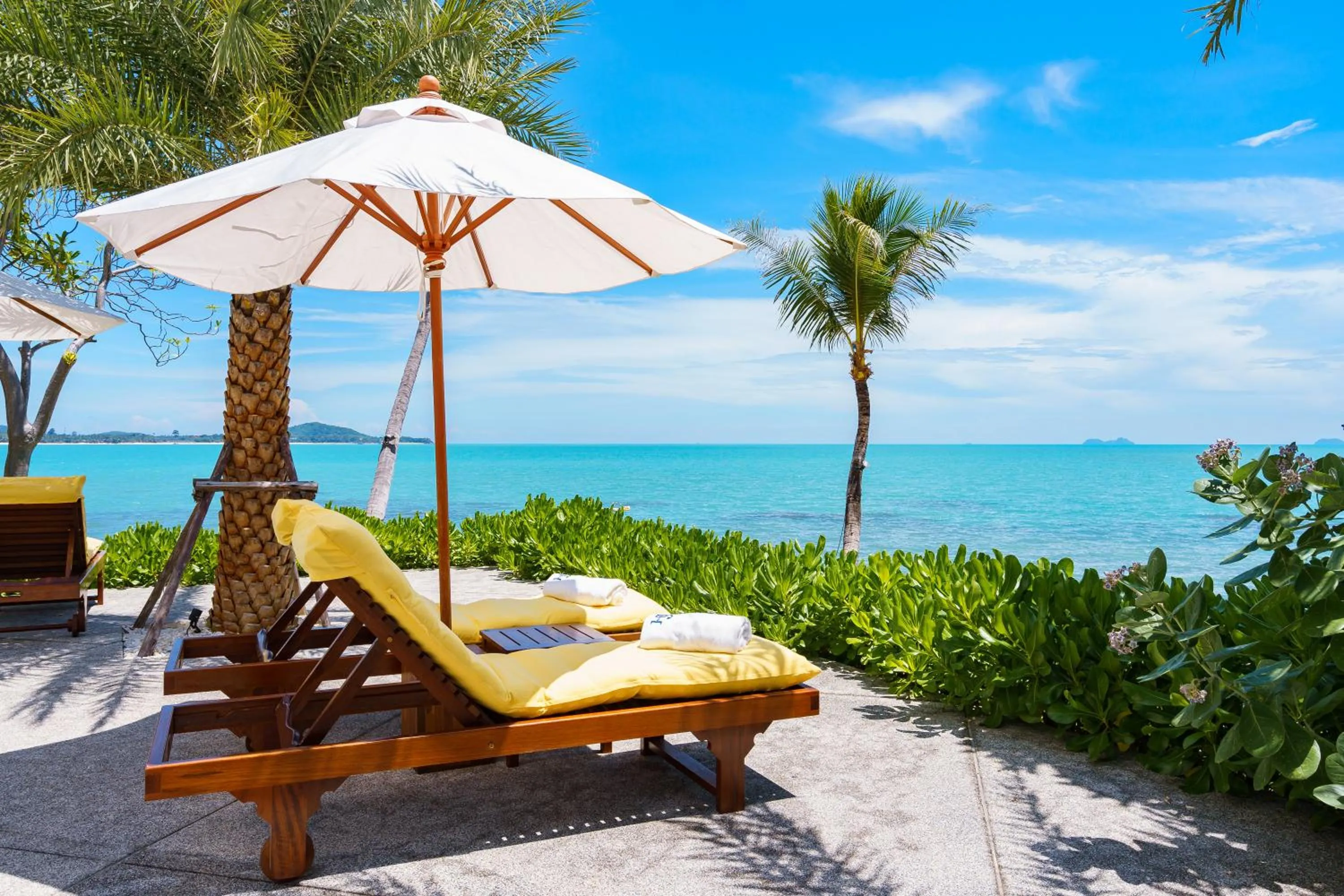 Garden in Fair House Villas & Spa, Koh Samui