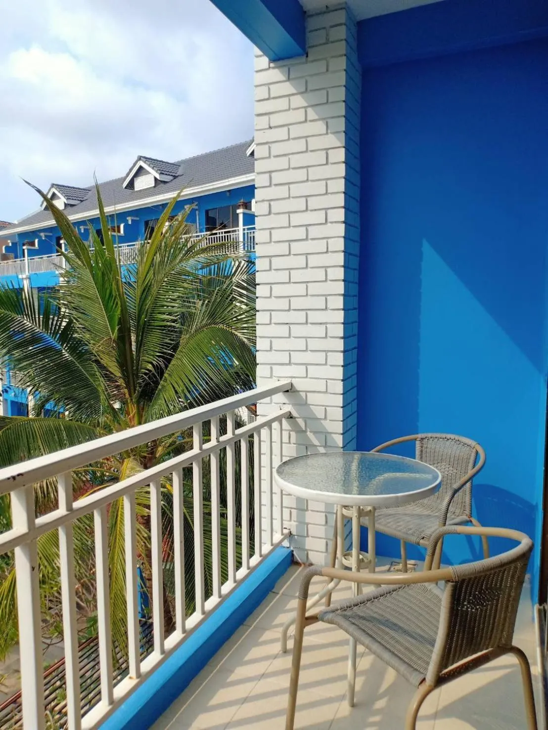 Balcony/Terrace in Blue Garden Resort Pattaya