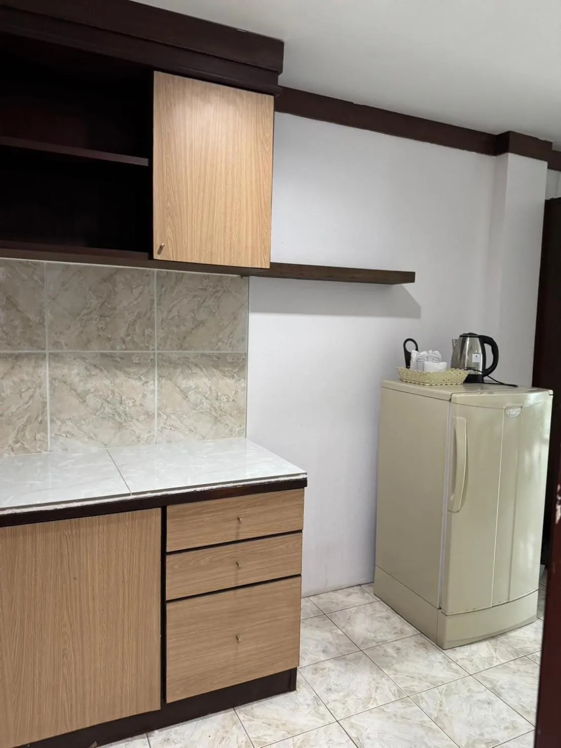 Kitchen or kitchenette in Blue Garden Resort Pattaya