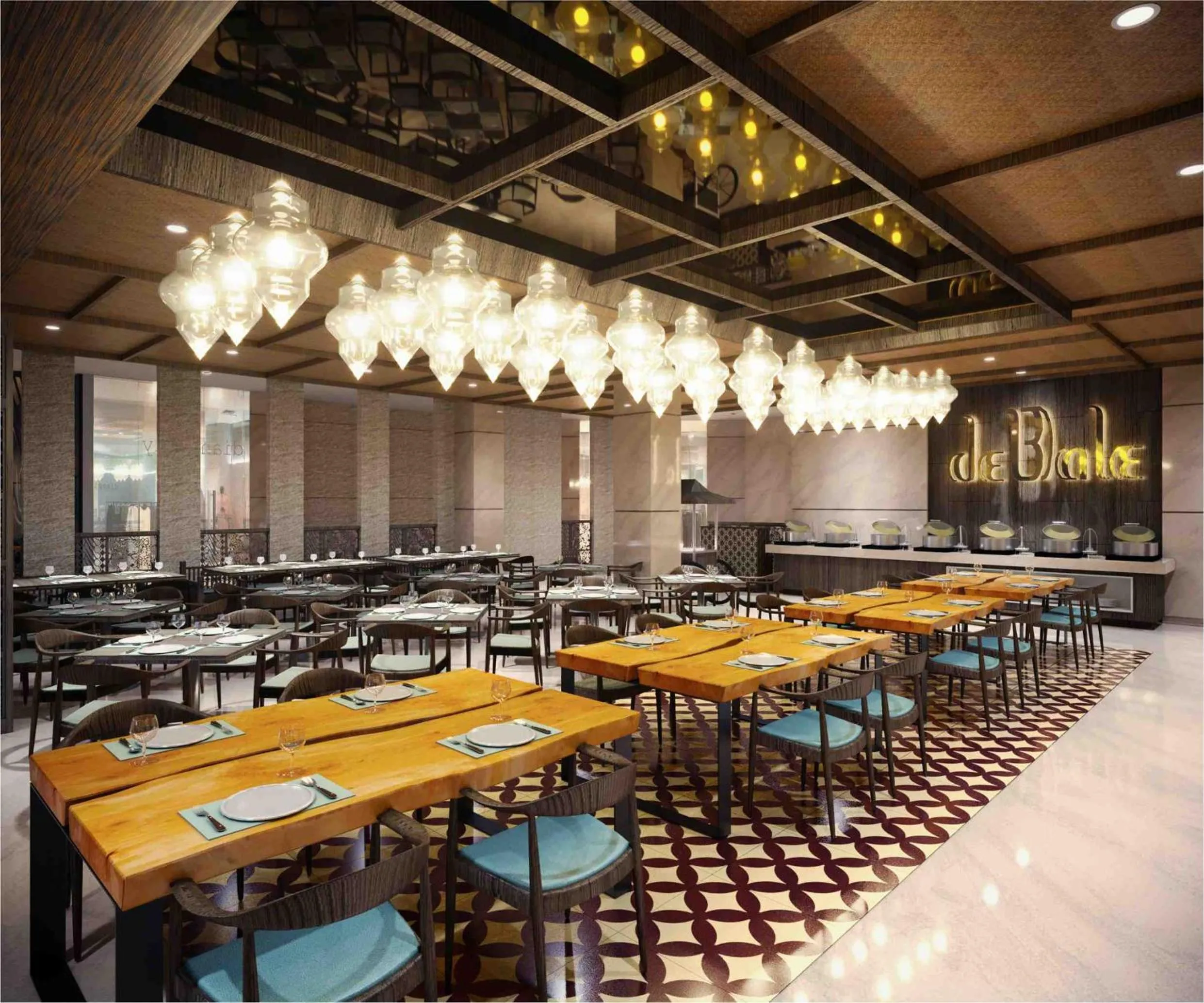 Restaurant/places to eat in de JAVA Hotel Bandung