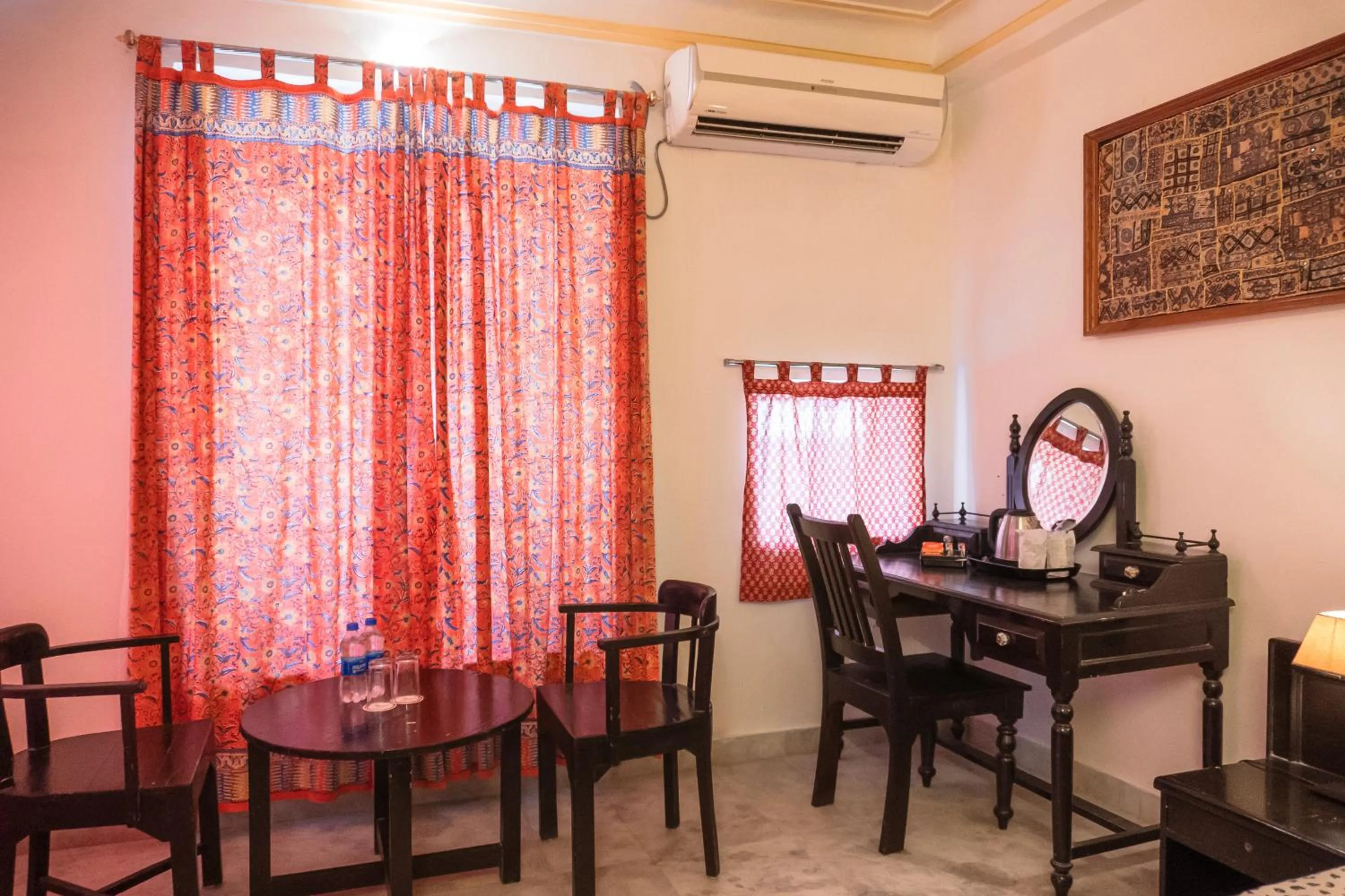 Seating area in Hotel Pratap Bhawan