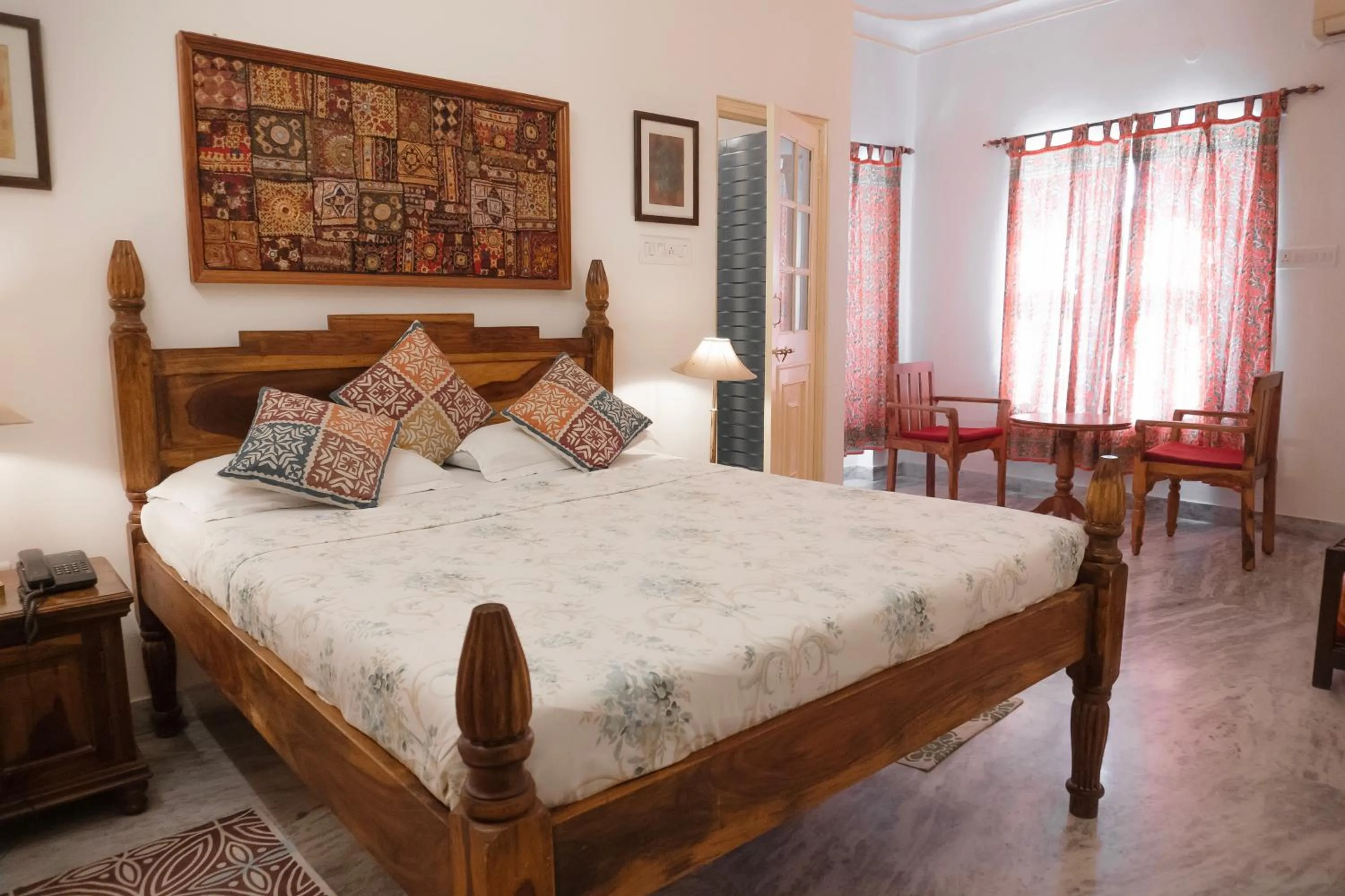 Photo of the whole room, Bed in Hotel Pratap Bhawan