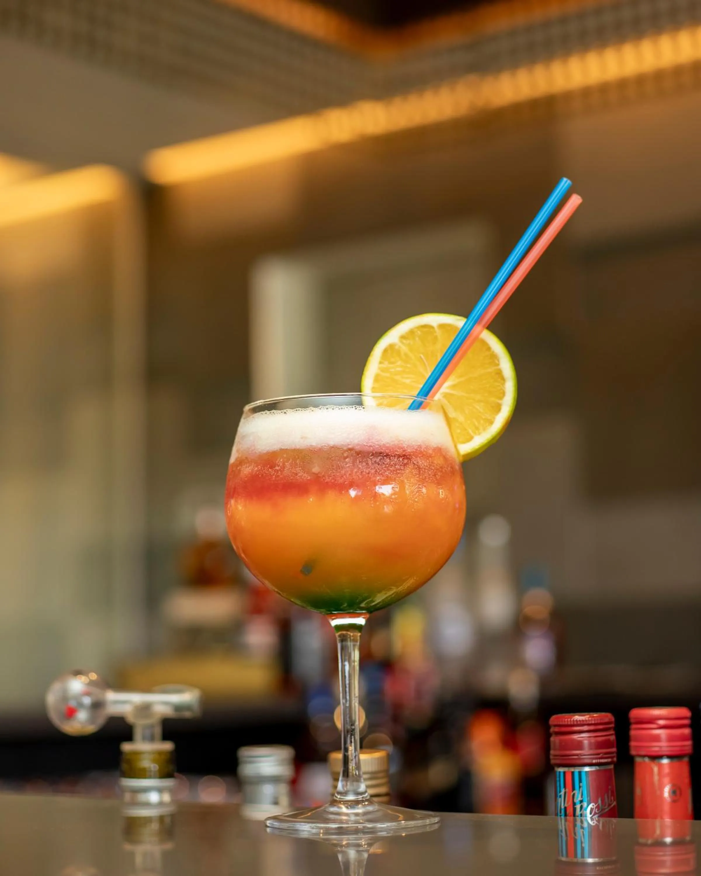 Lounge or bar in Noom Hotel Niamey