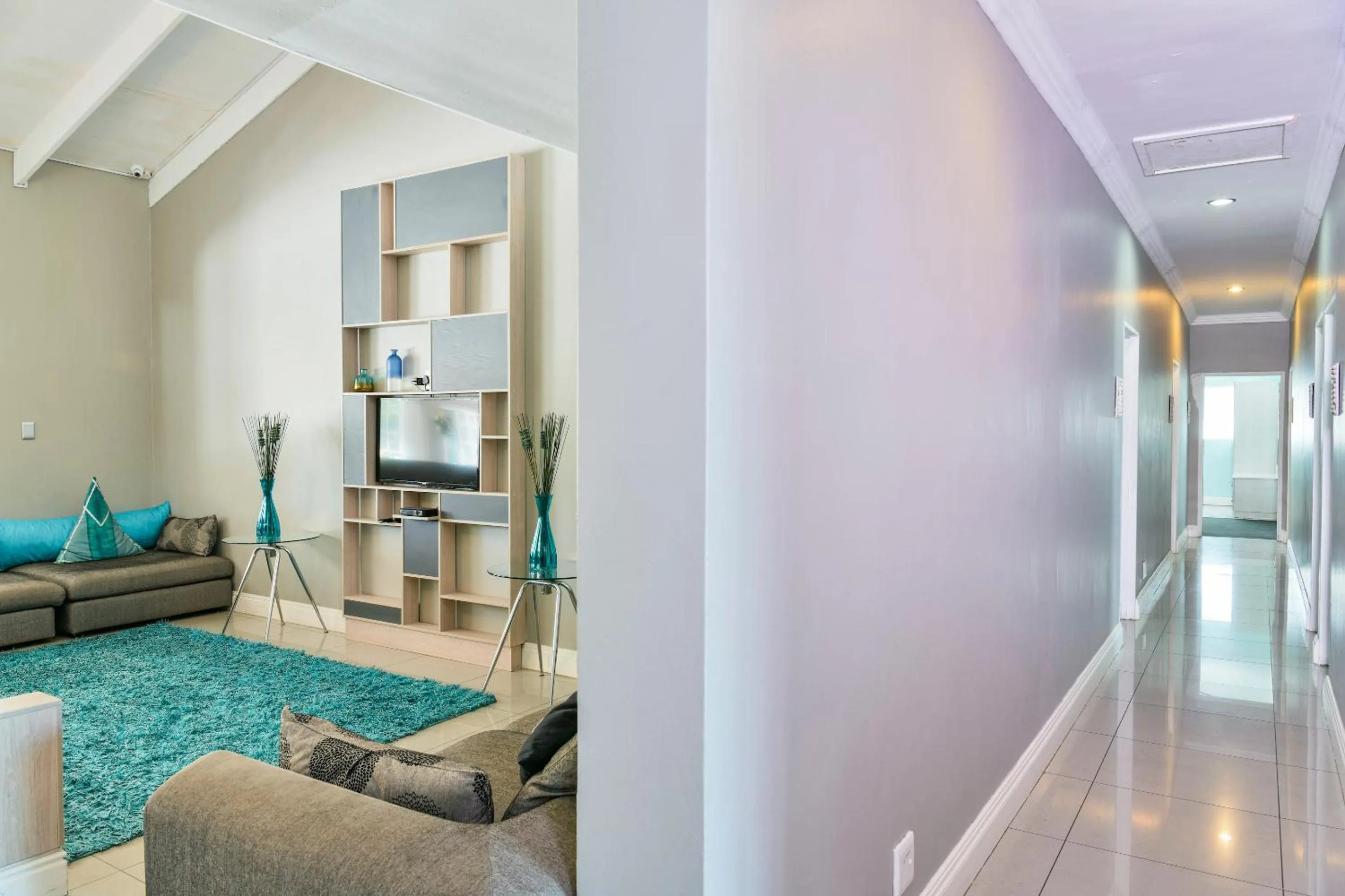 Communal lounge/ TV room in AL-BEIT LODGE