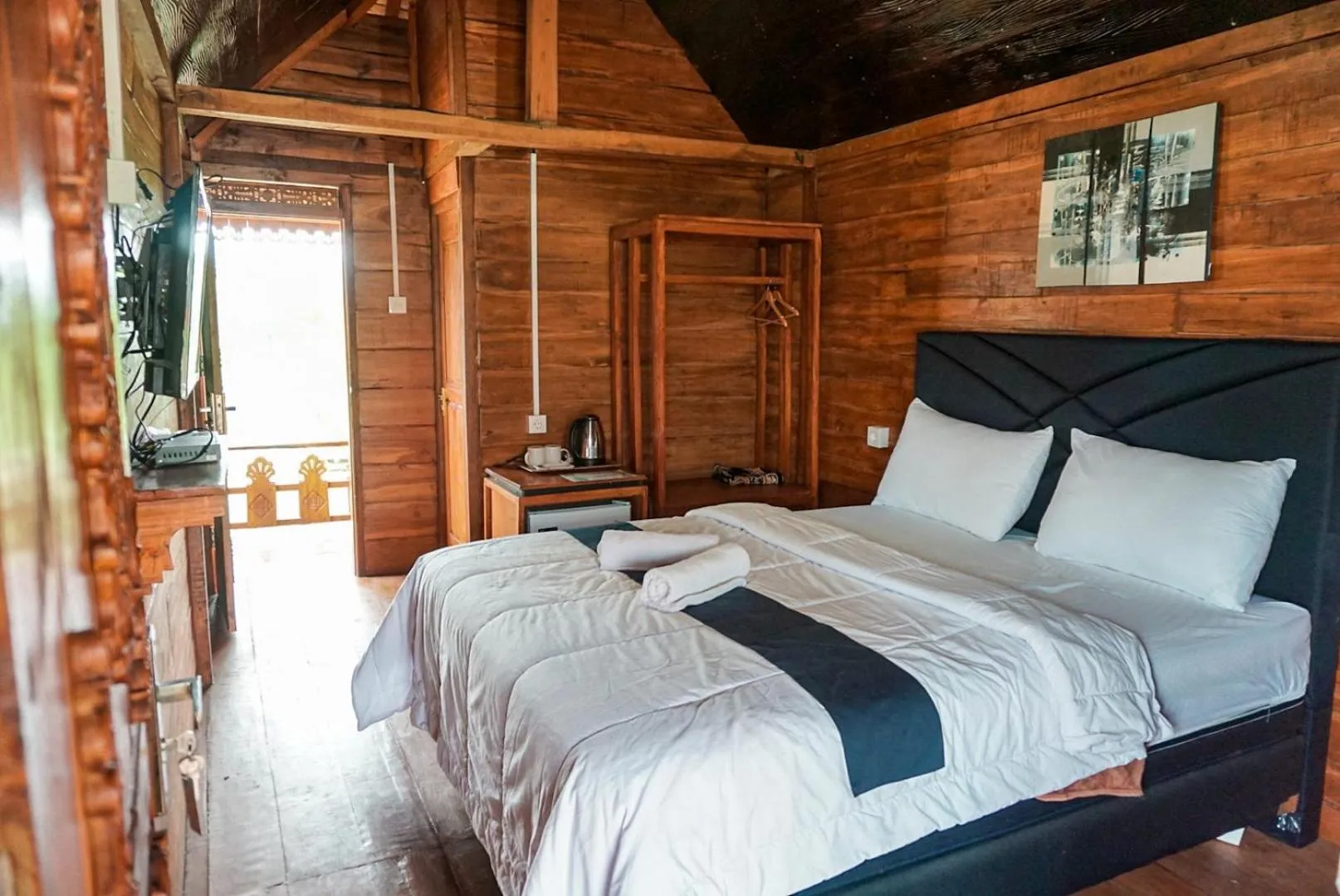 Bed in Rinjani Hill Hotel