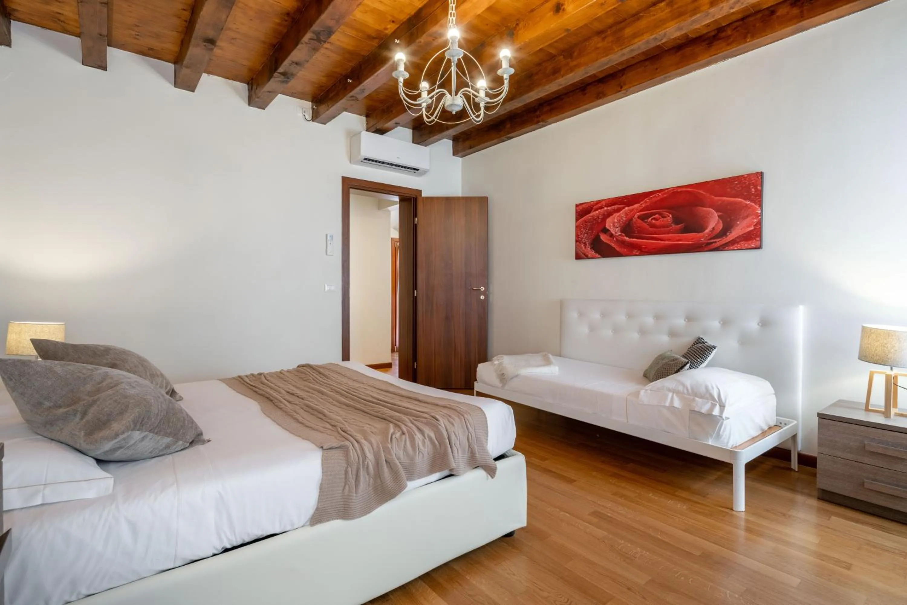 Bedroom, Bed in Design Palace Apartment by Wonderful Italy
