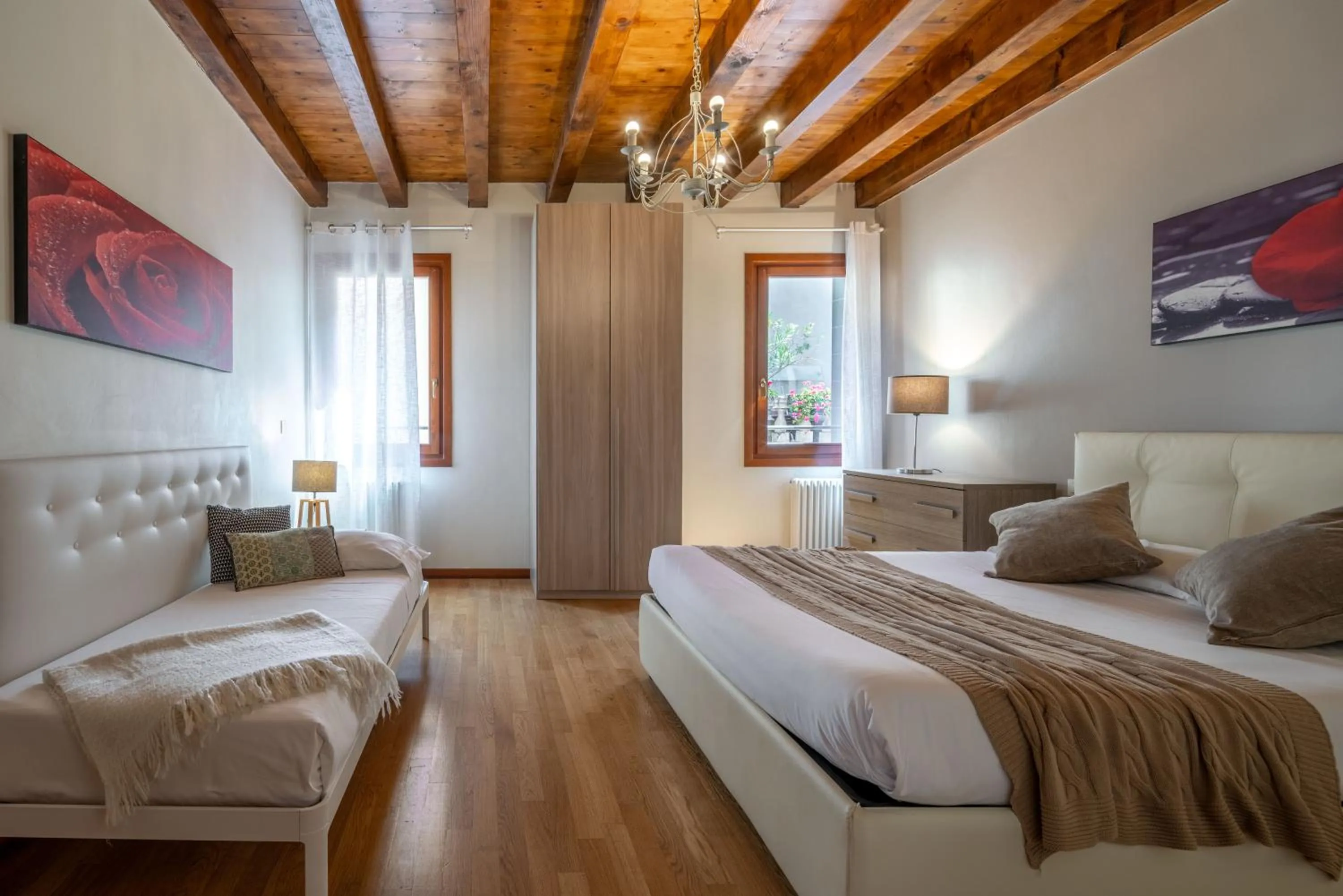 Bedroom, Bed in Design Palace Apartment by Wonderful Italy