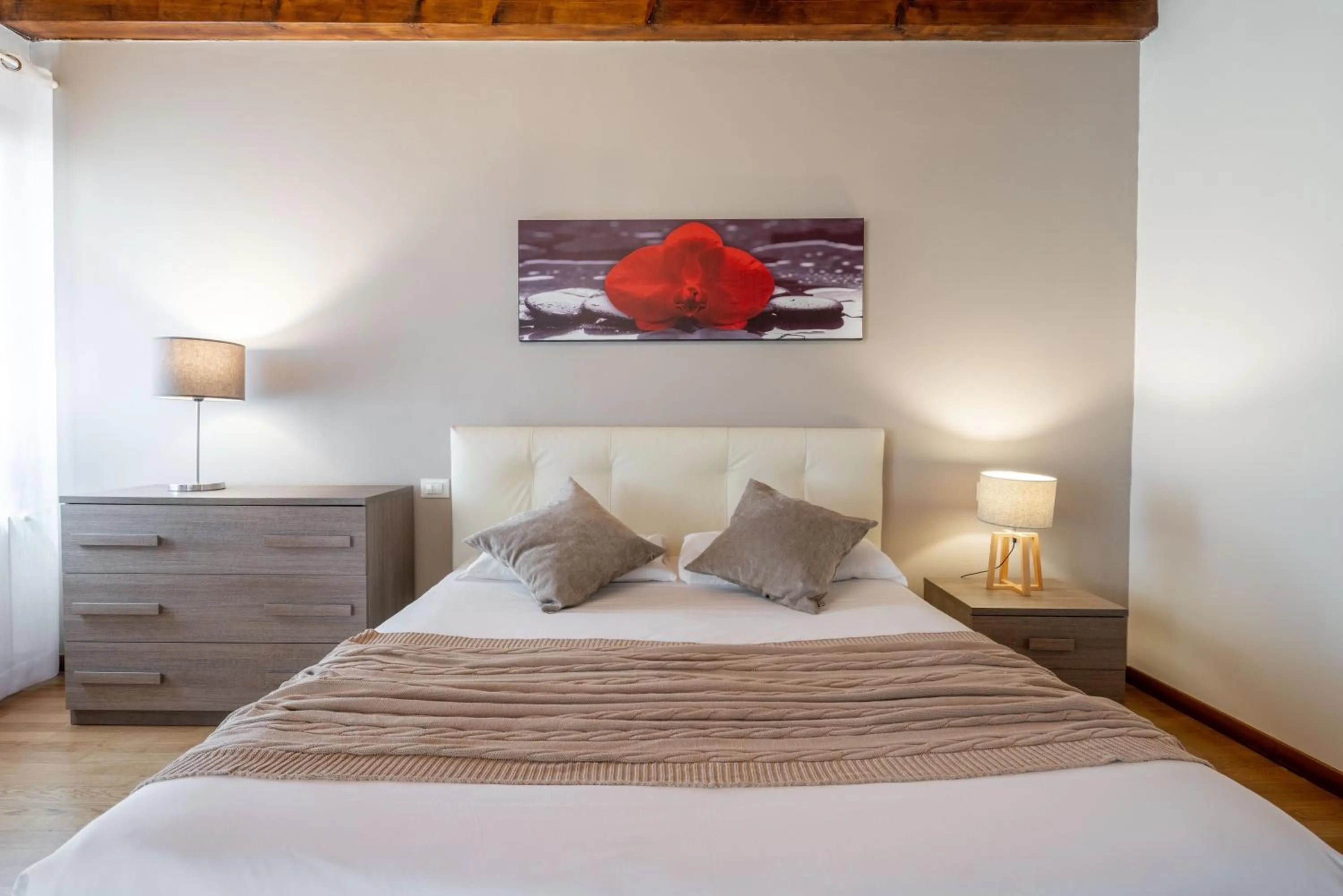 Bedroom, Bed in Design Palace Apartment by Wonderful Italy