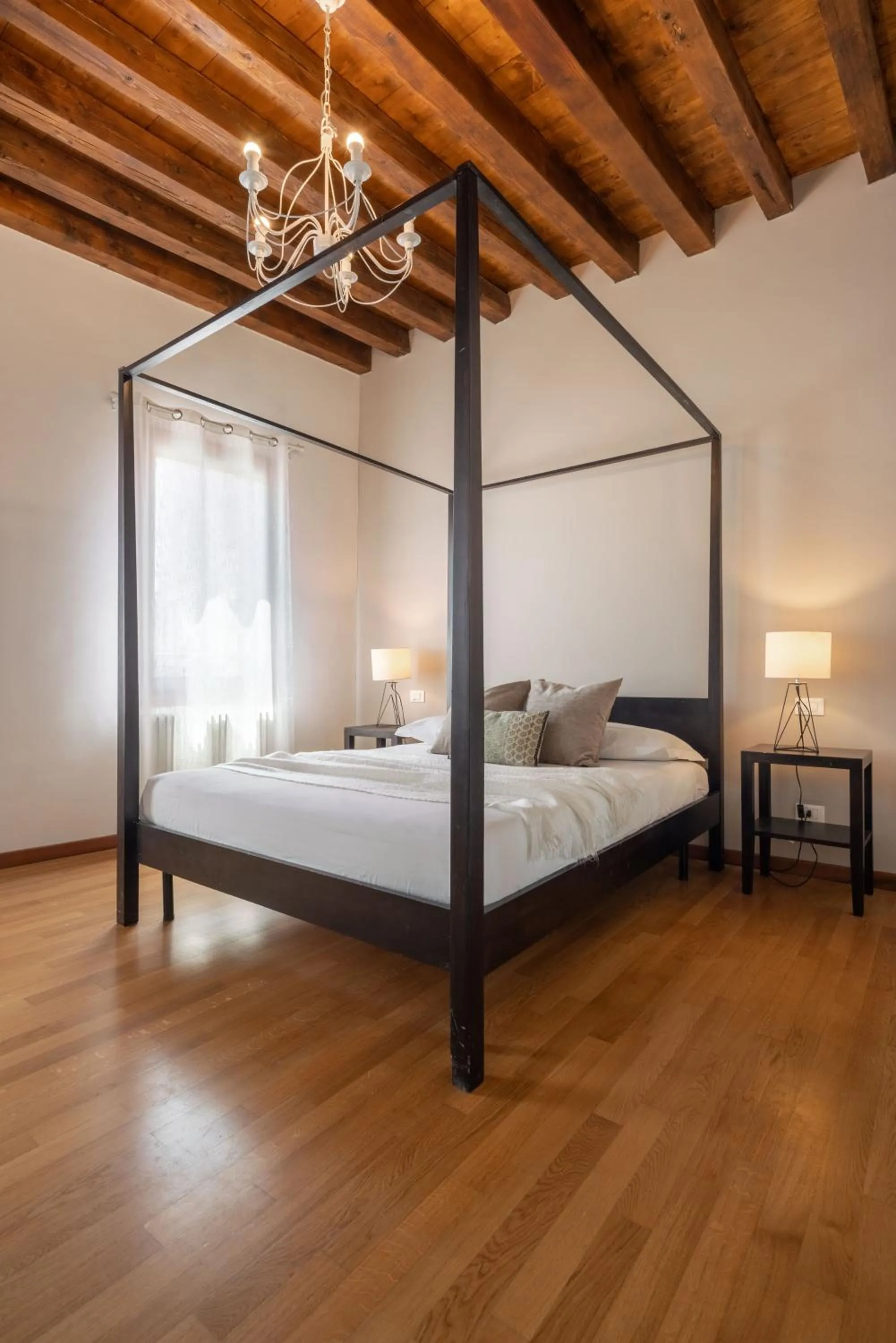 Bedroom, Bed in Design Palace Apartment by Wonderful Italy