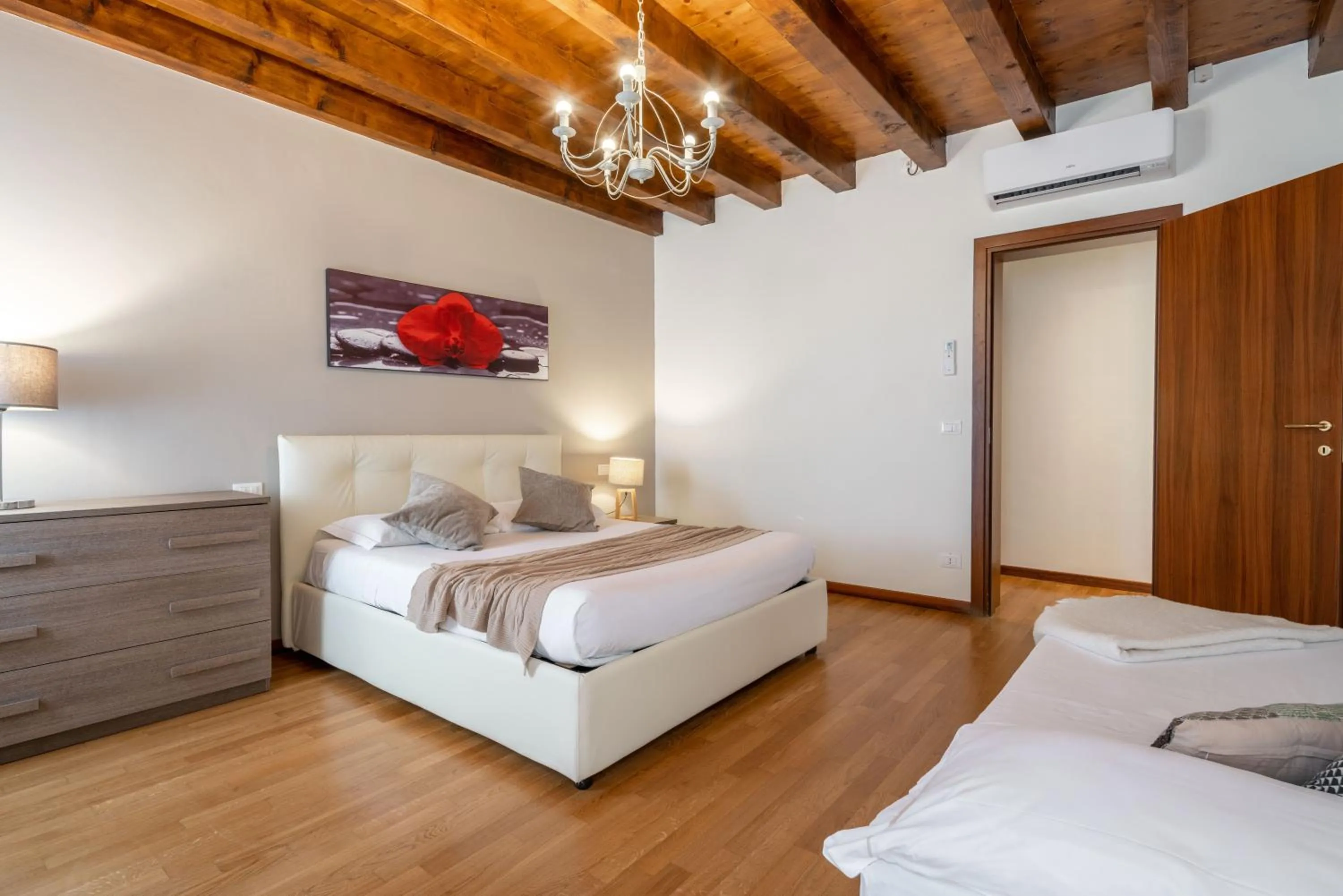 Bedroom, Bed in Design Palace Apartment by Wonderful Italy