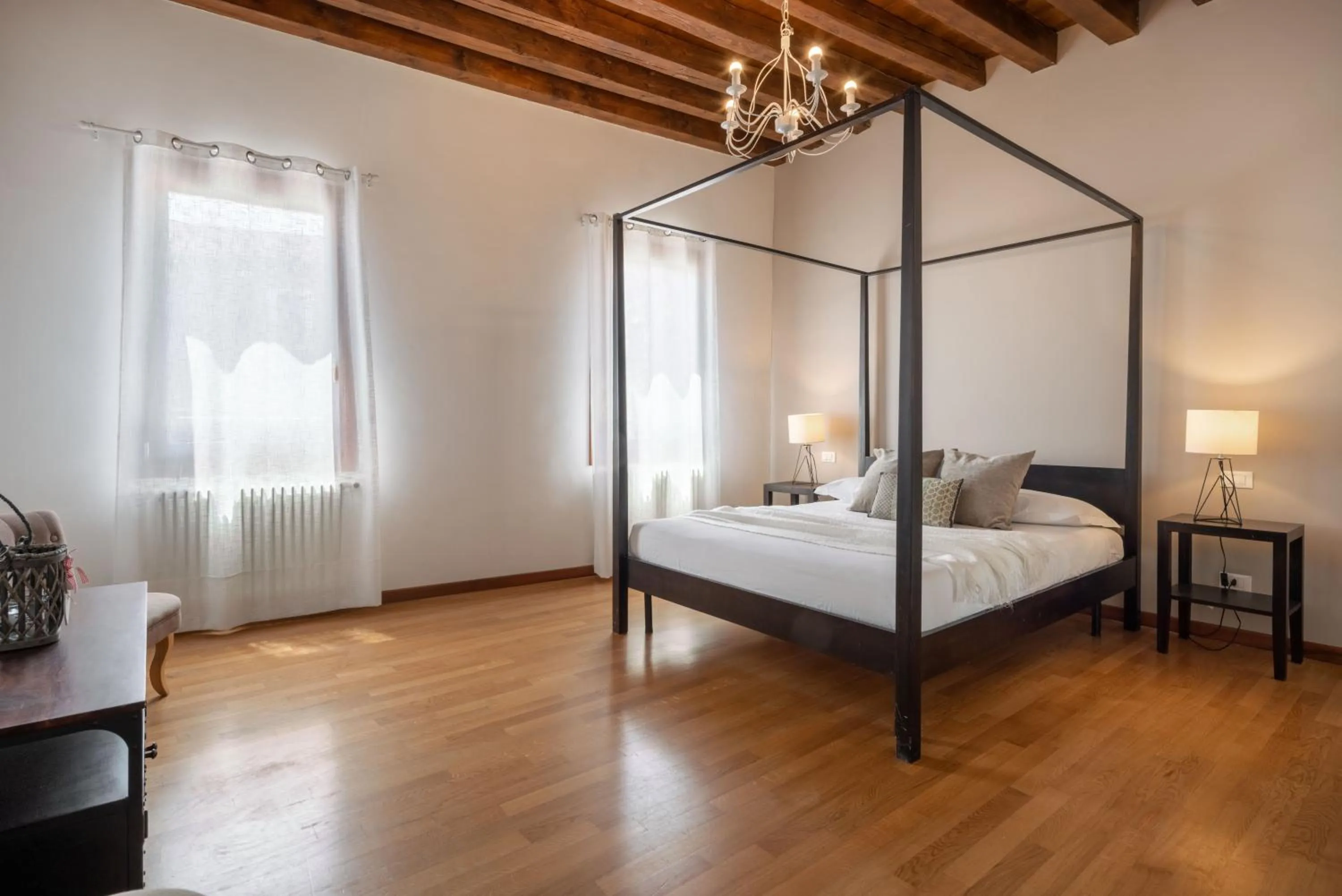 Bedroom, Bed in Design Palace Apartment by Wonderful Italy