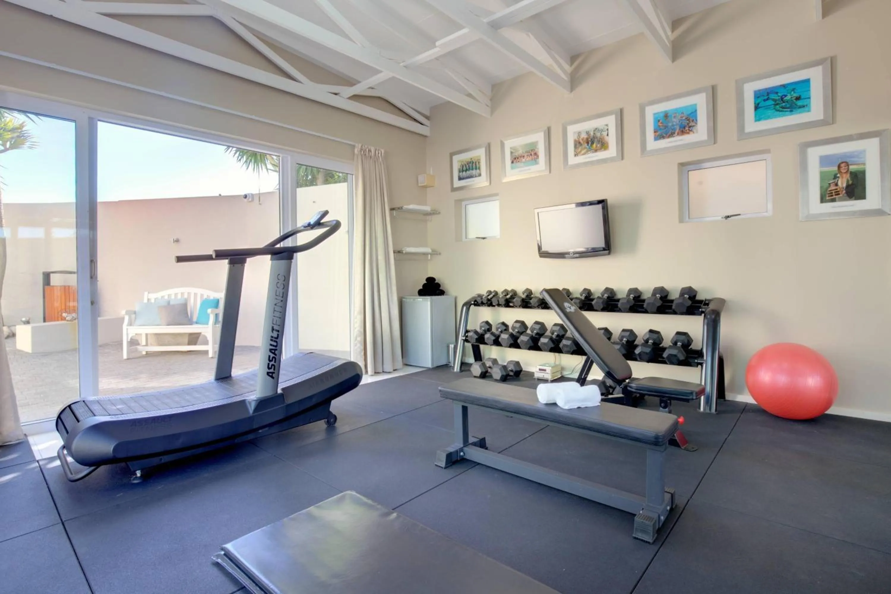 Fitness centre/facilities in Protea Hotel by Marriott Mossel Bay