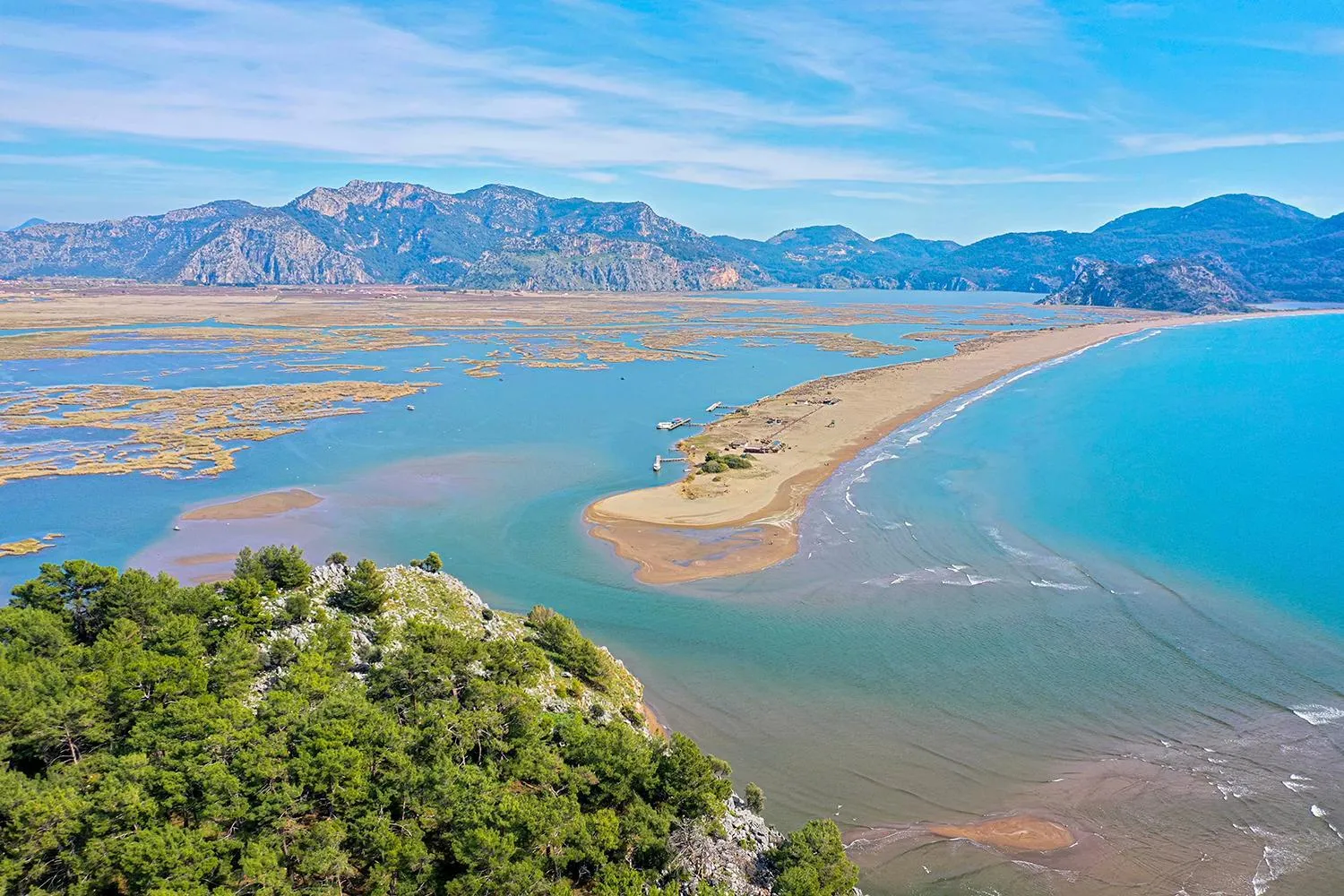 Beach in Dalyan Hotel Nish Caria