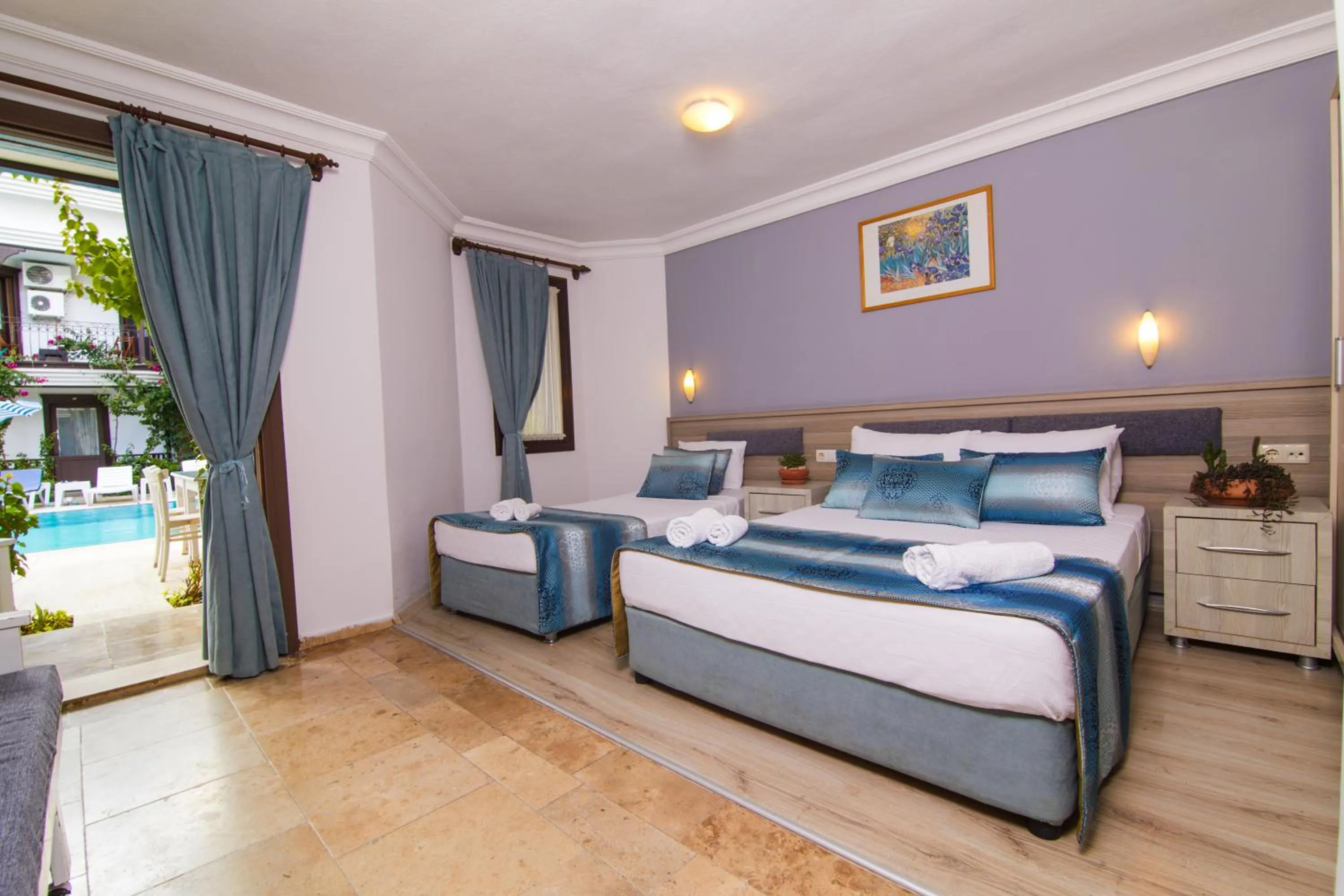 Photo of the whole room, Bed in Dalyan Hotel Nish Caria