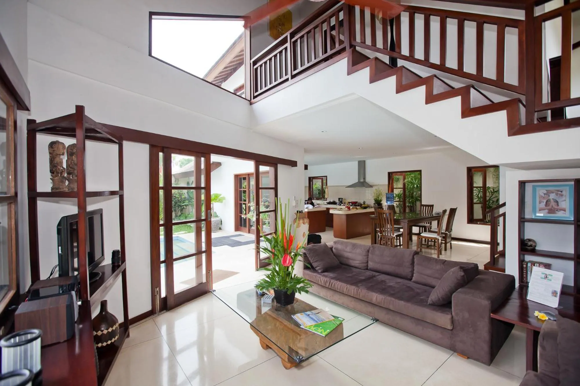 Living room in Villa Origami by Nagisa Bali