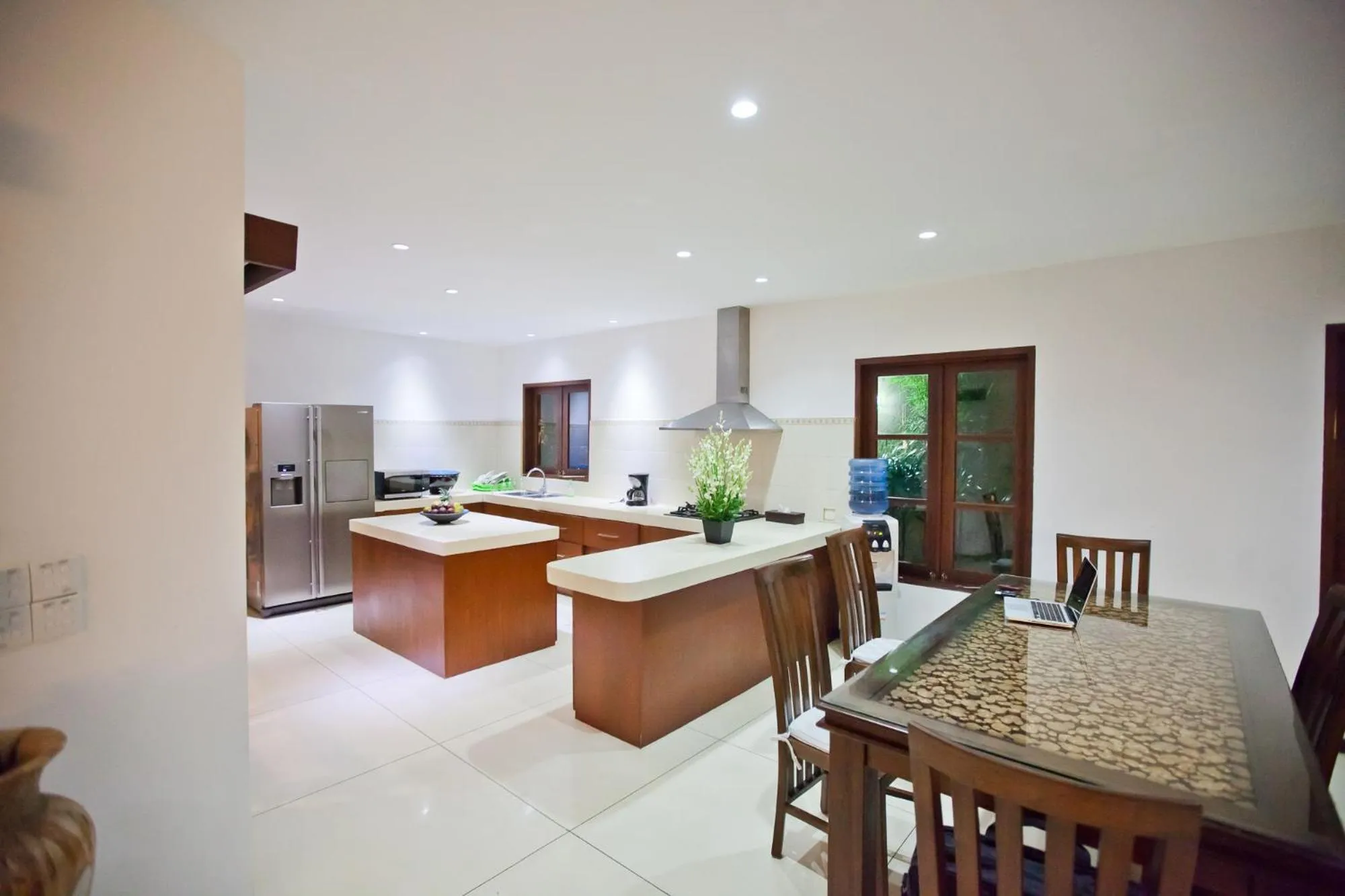 Kitchen or kitchenette in Villa Origami by Nagisa Bali