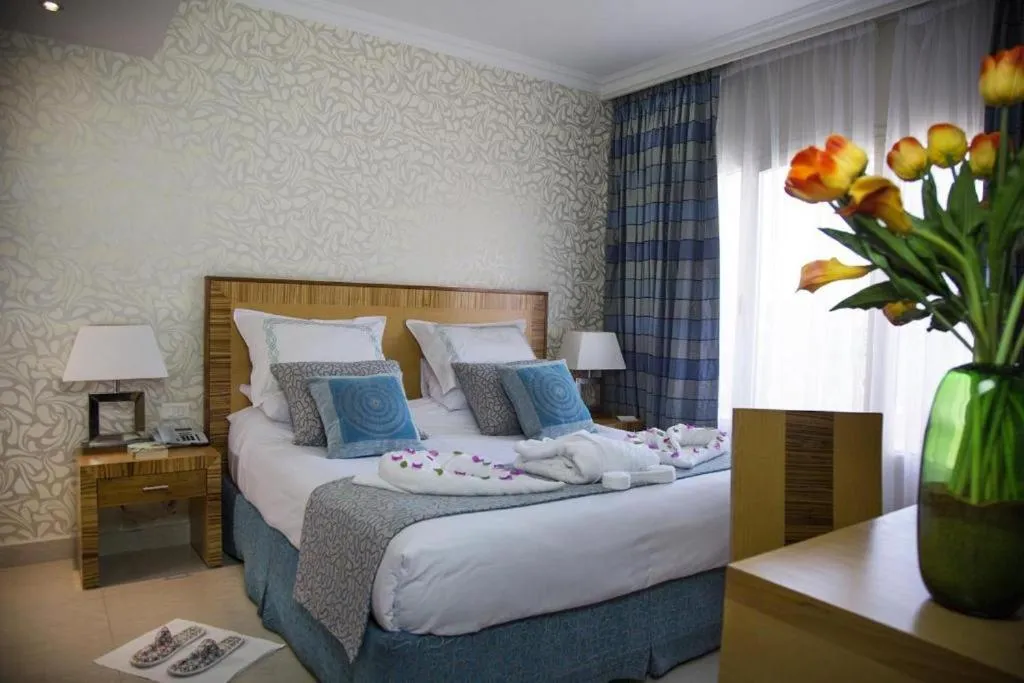 Bed in Taba Sands Hotel & Casino