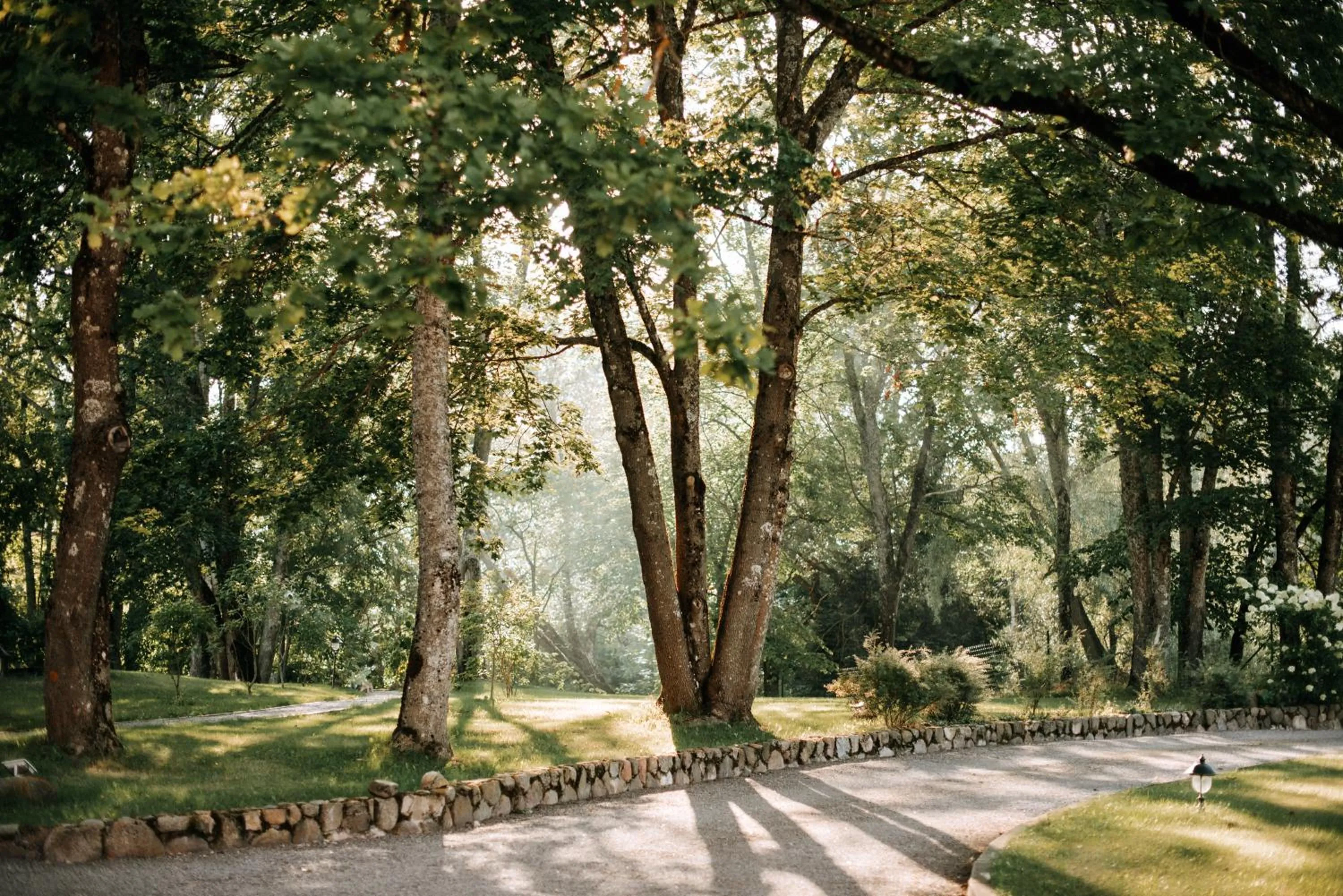 Garden in Liepupe Manor