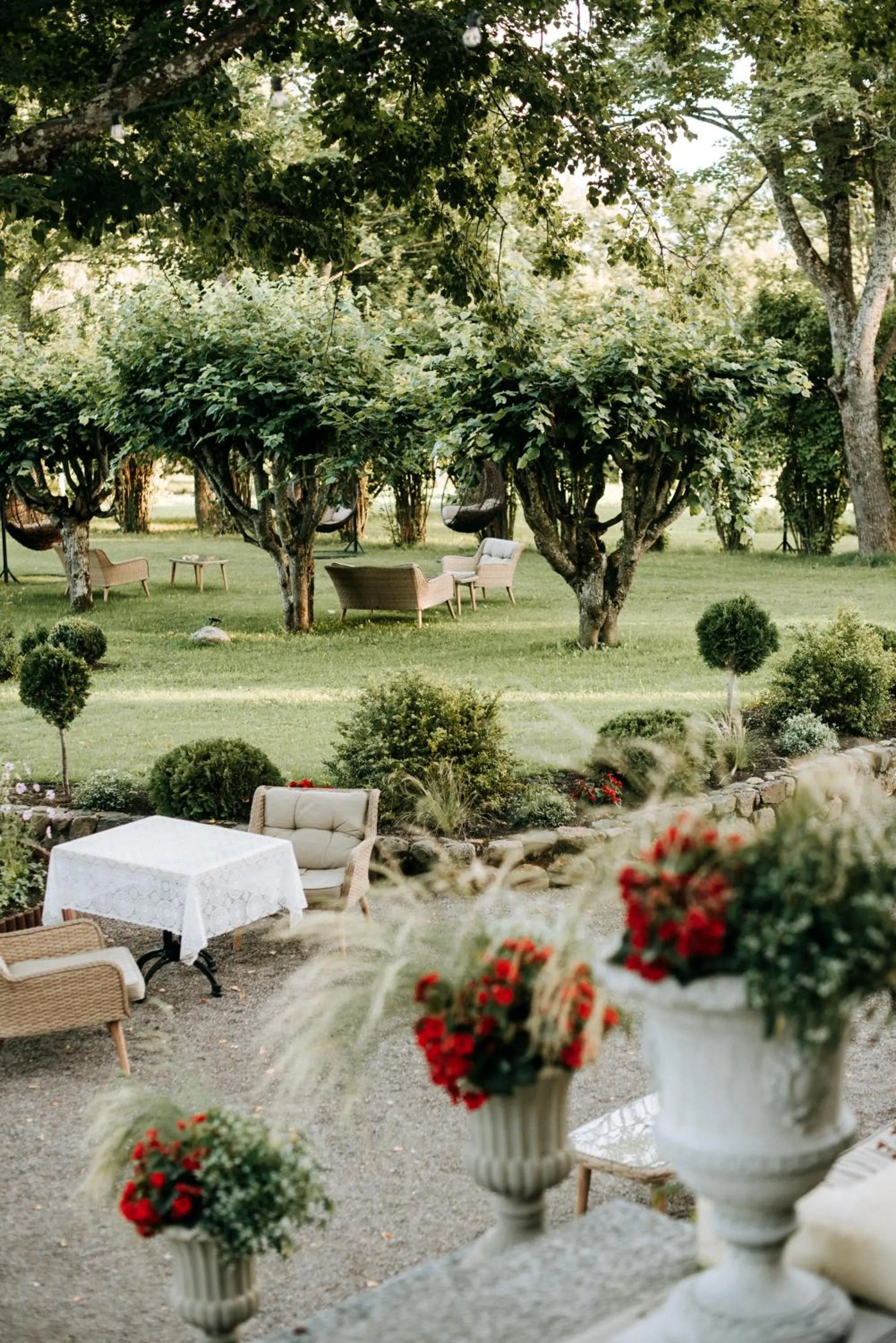 Garden in Liepupe Manor