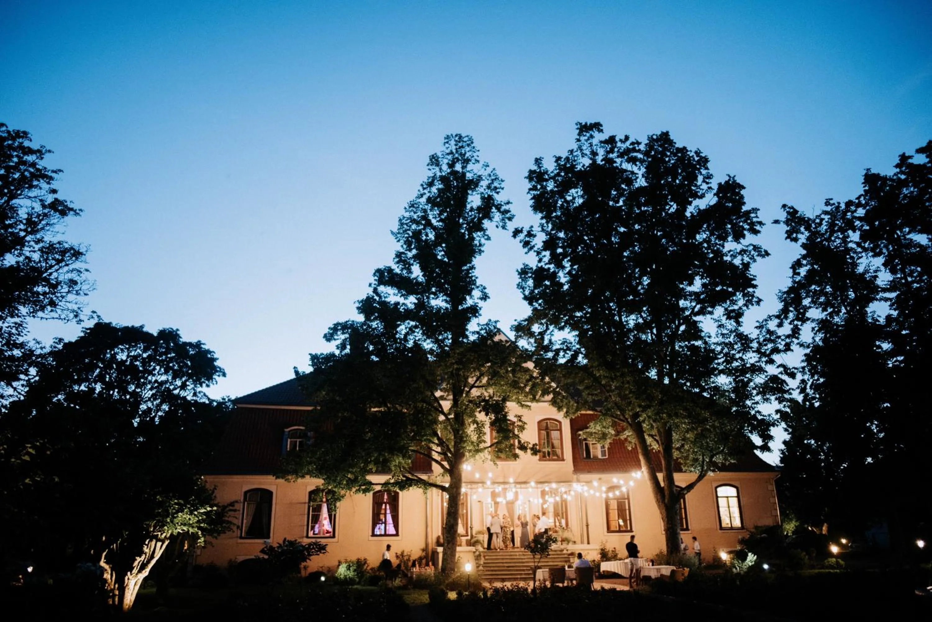 Facade/entrance in Liepupe Manor