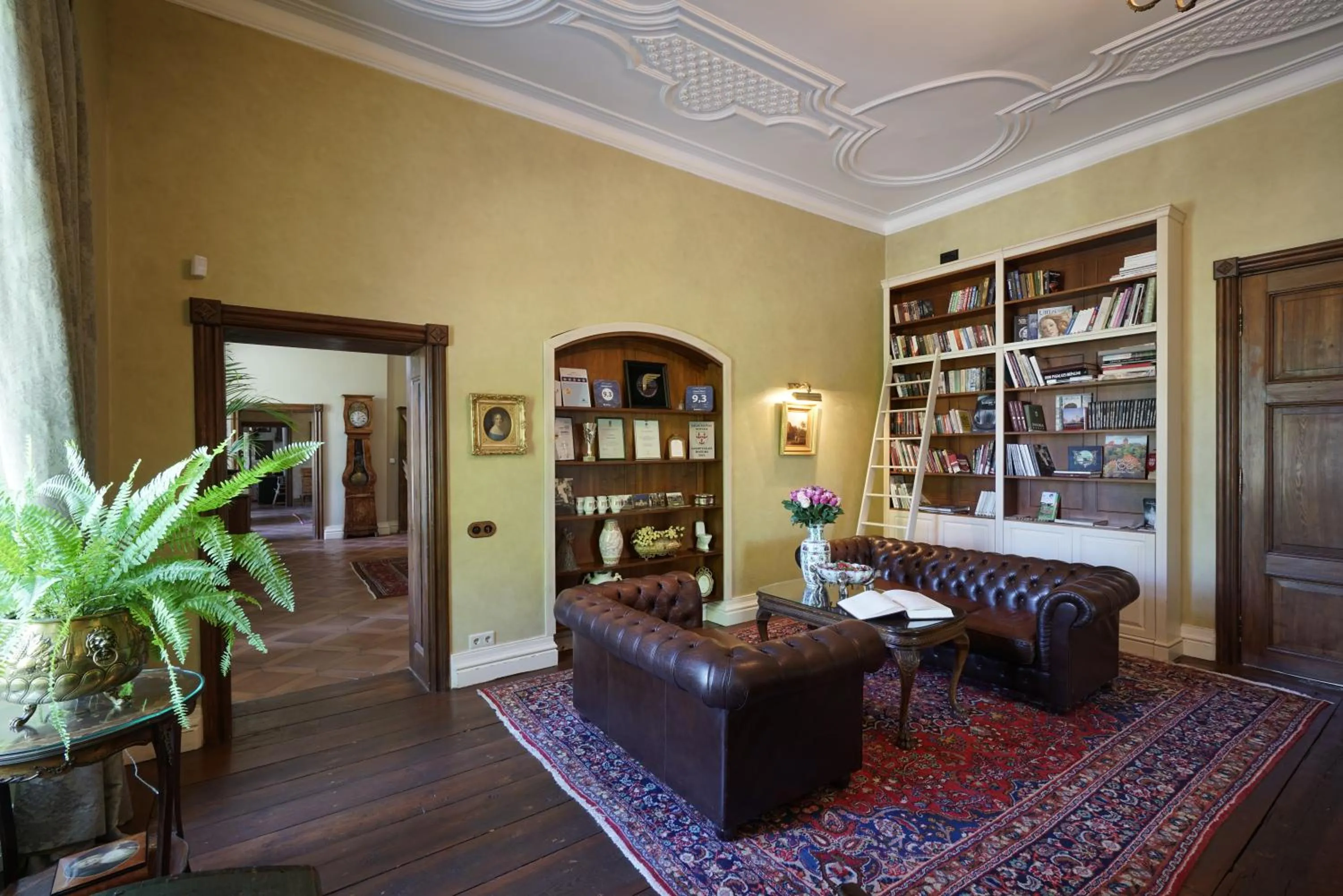 Library in Liepupe Manor