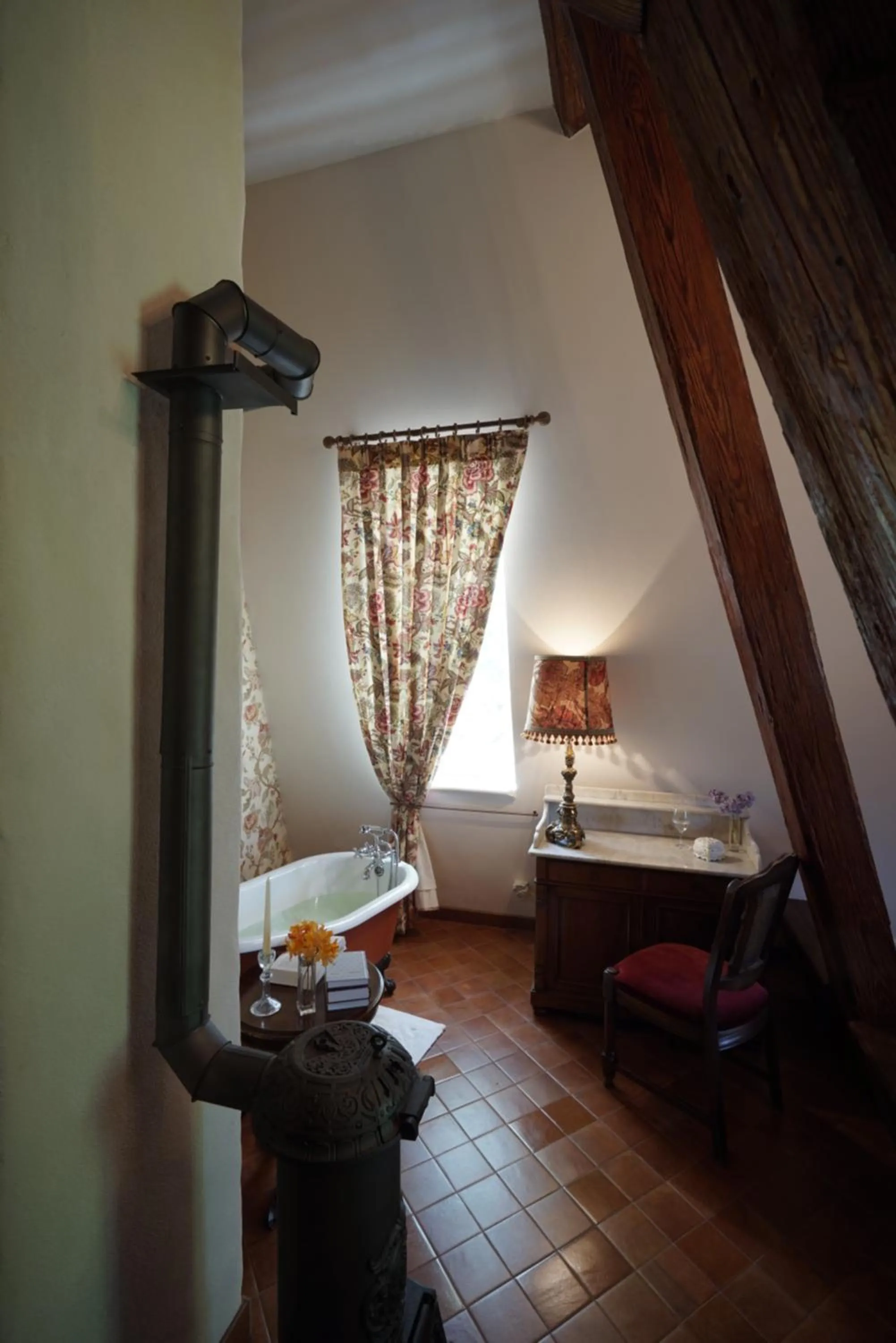 Bed in Liepupe Manor