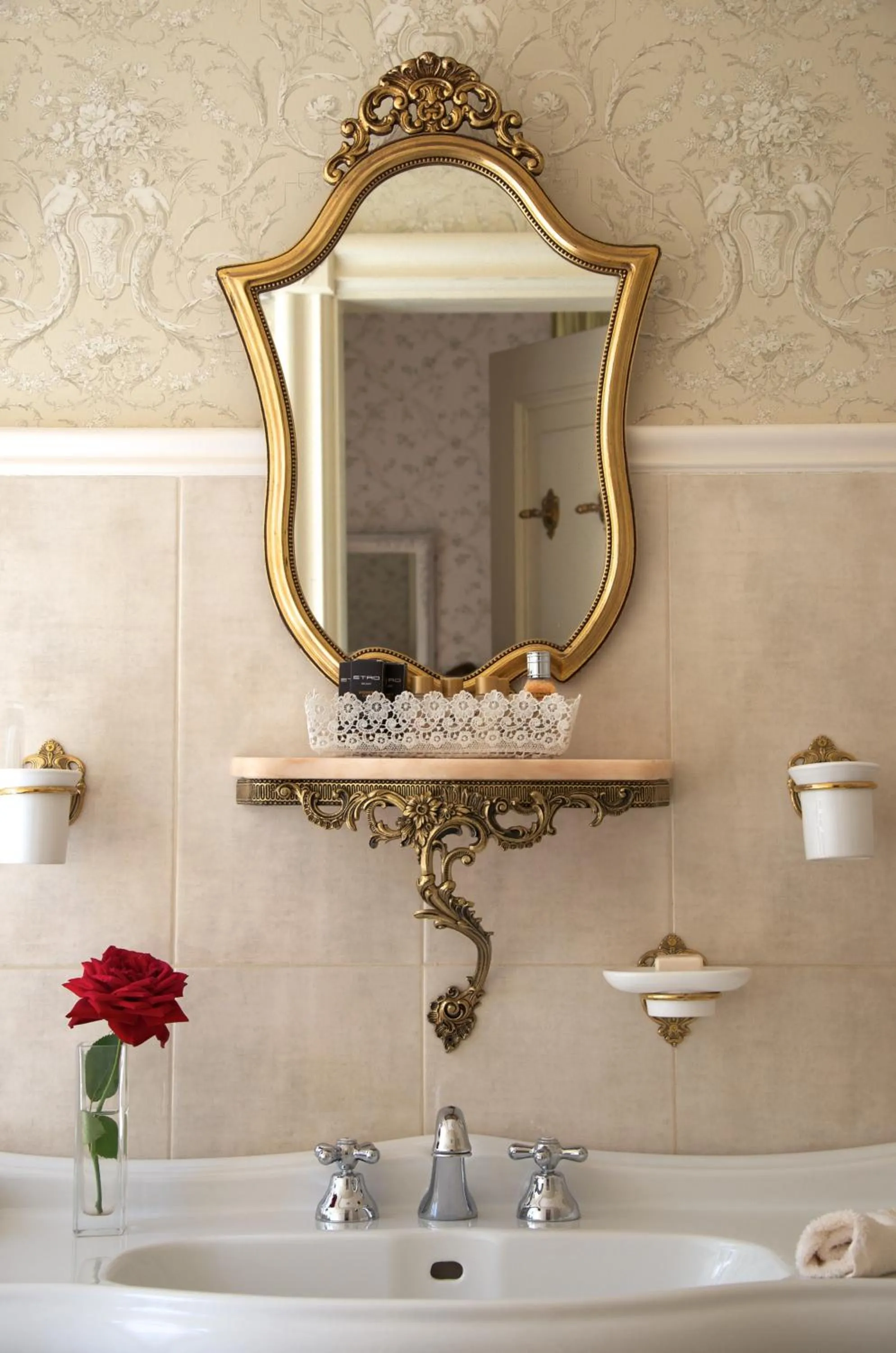 Bathroom in Liepupe Manor