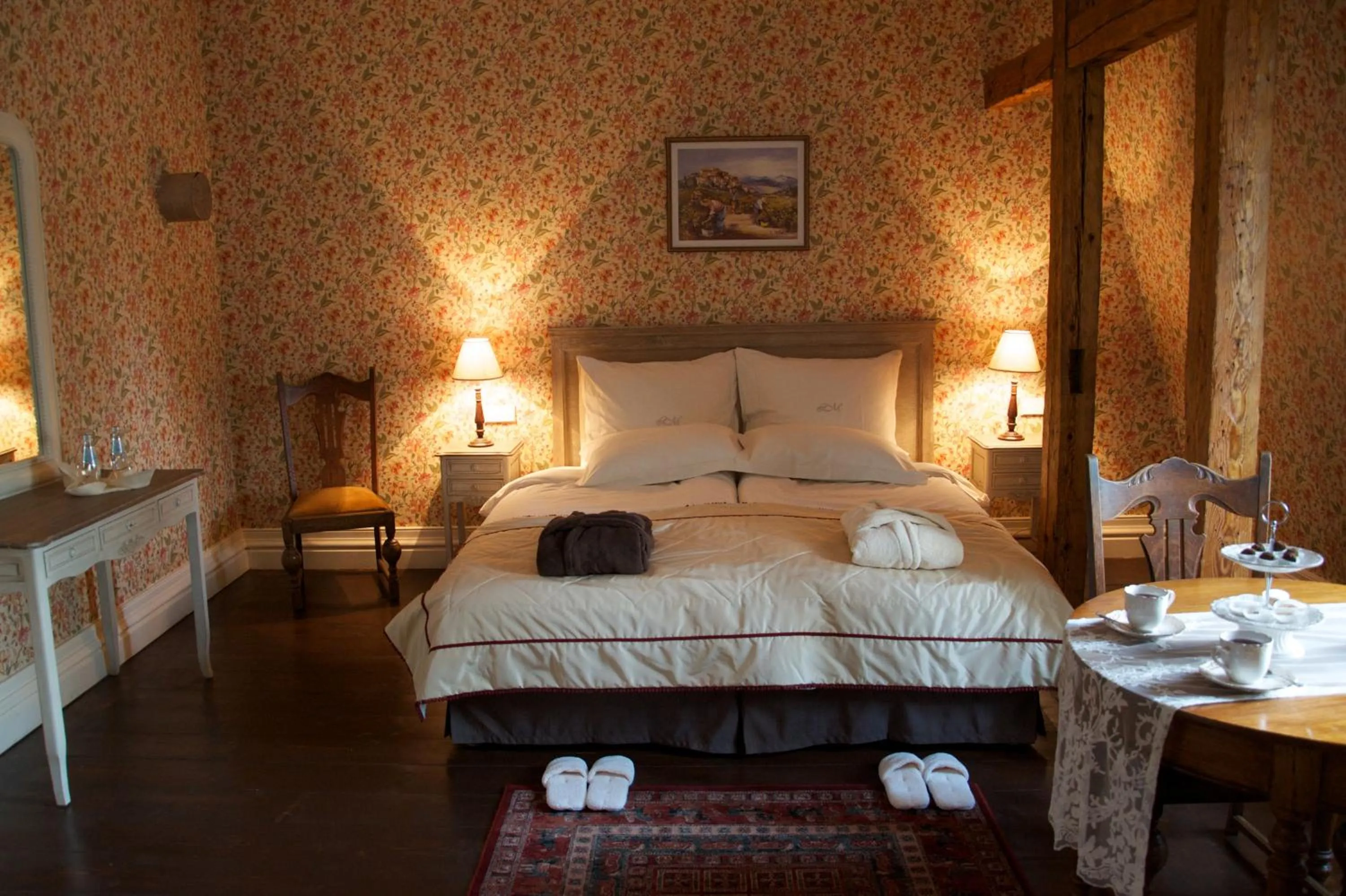 Bedroom, Bed in Liepupe Manor