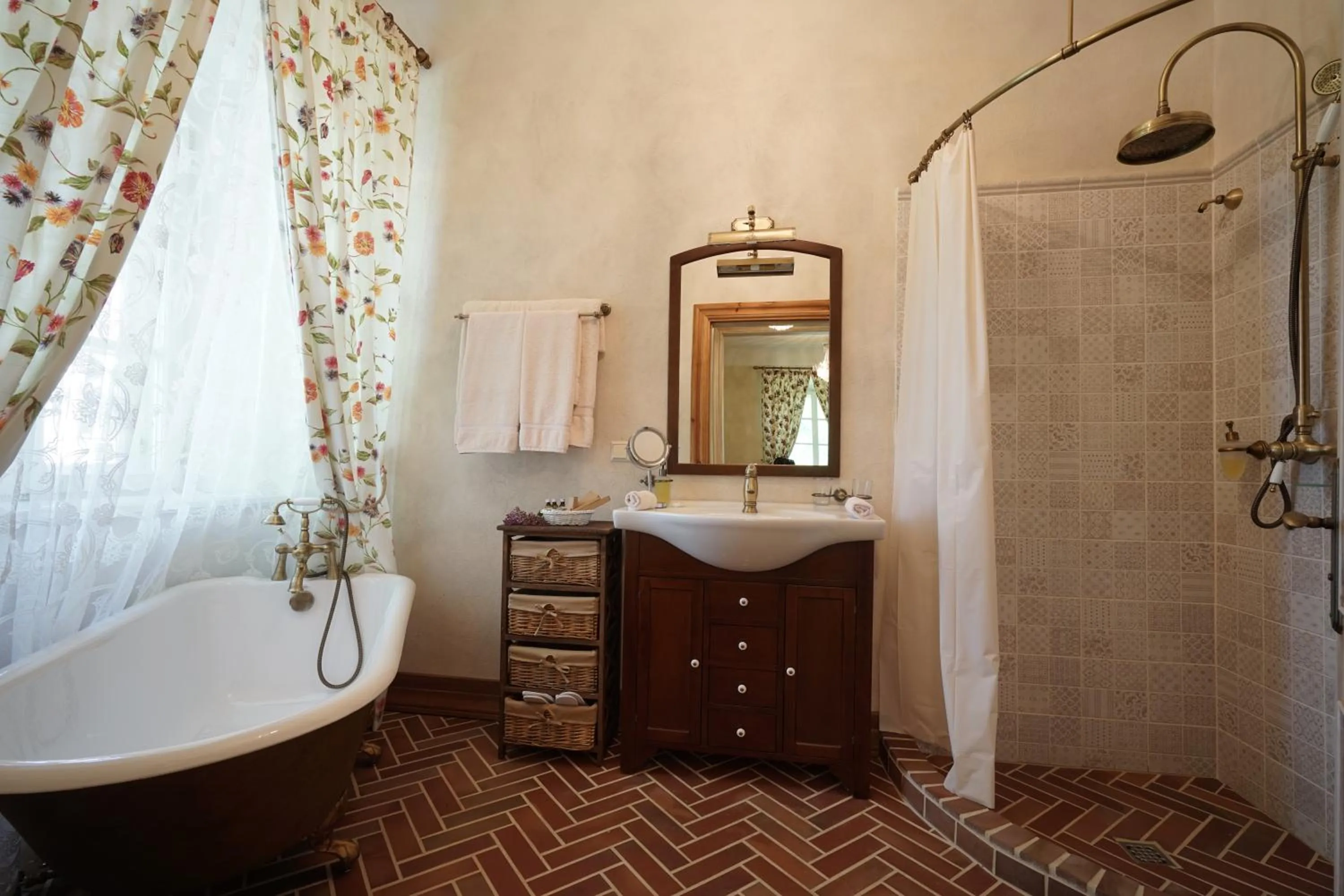 Bathroom in Liepupe Manor