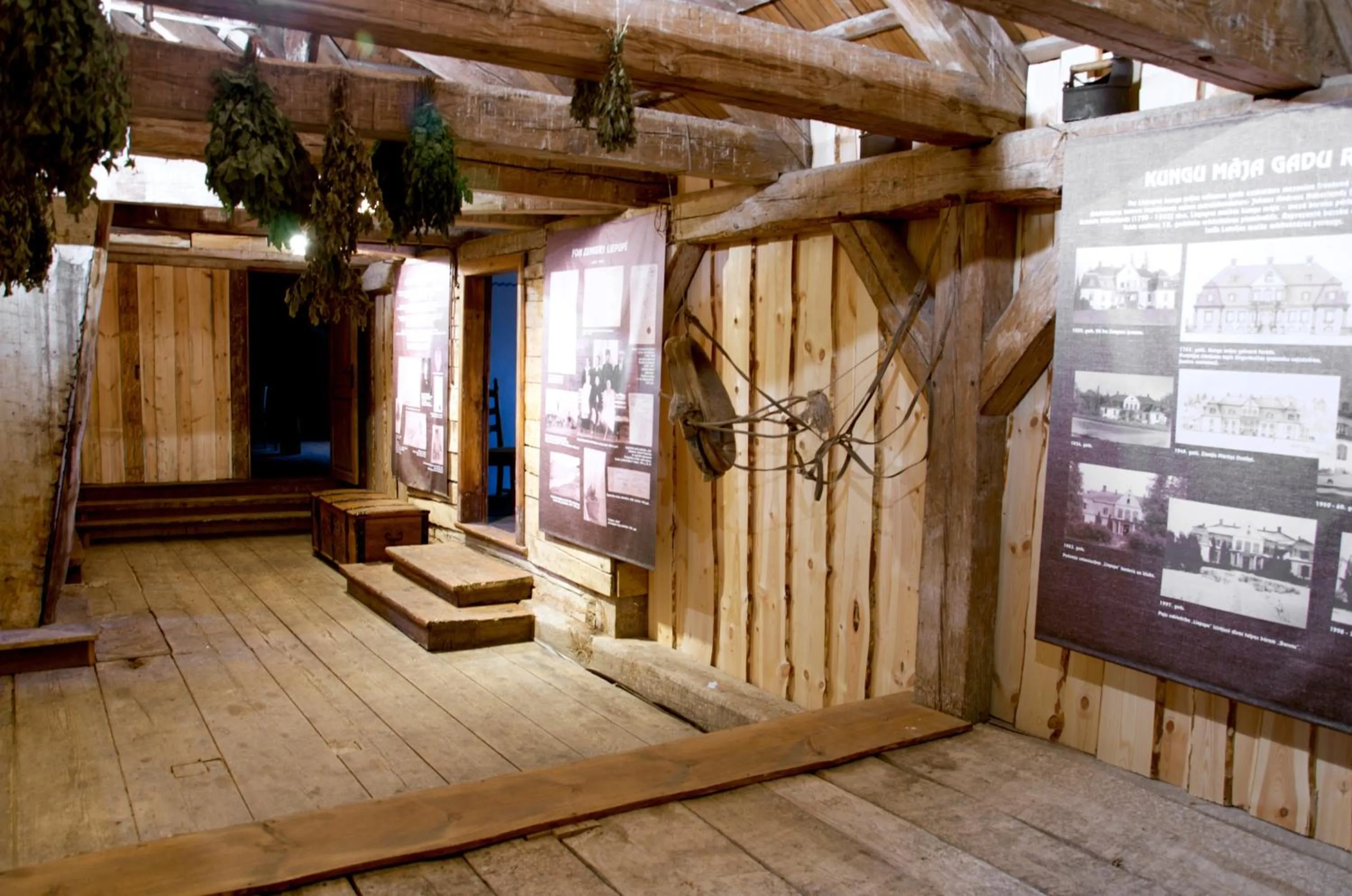 Area and facilities in Liepupe Manor