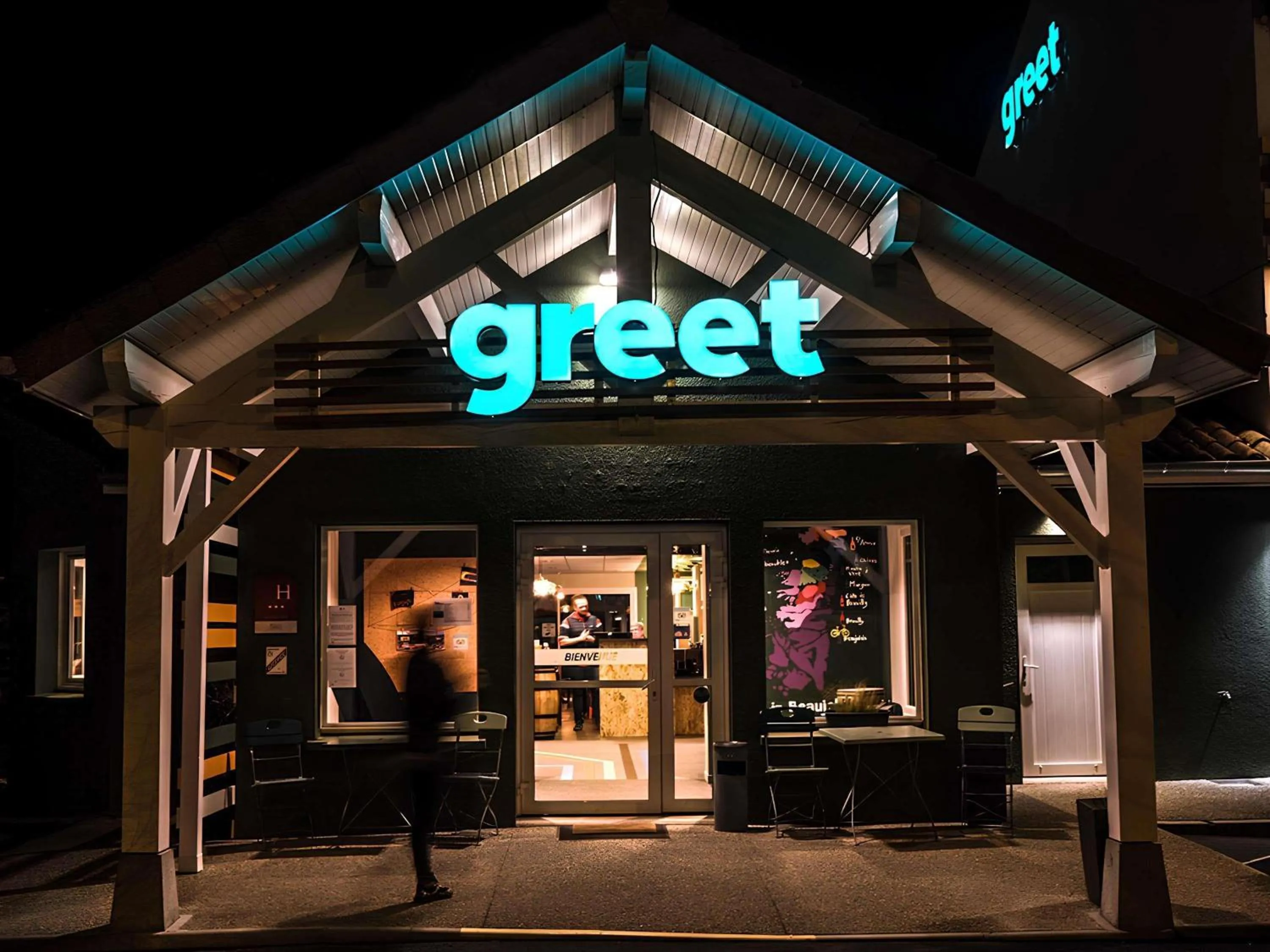 Property building in greet Hotel Belleville en Beaujolais A6