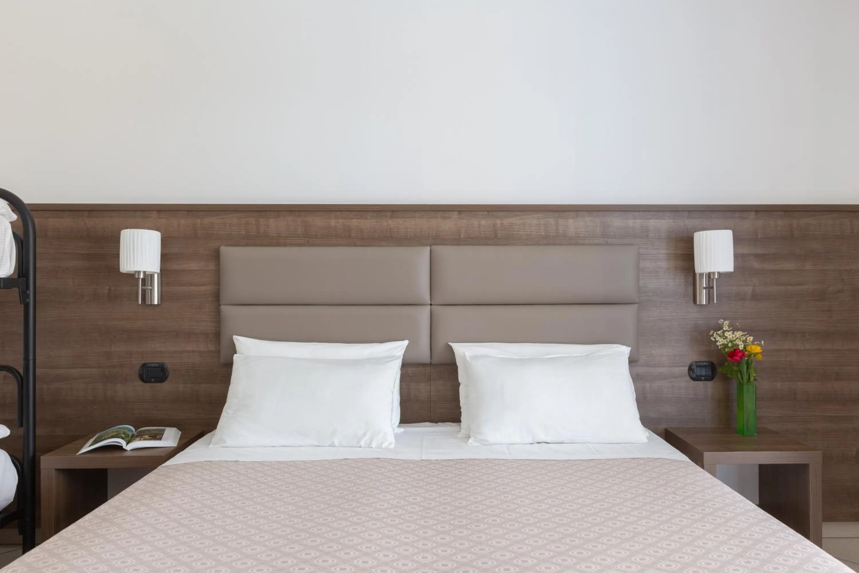 Bed in Ai Pozzi Village Resort & SPA