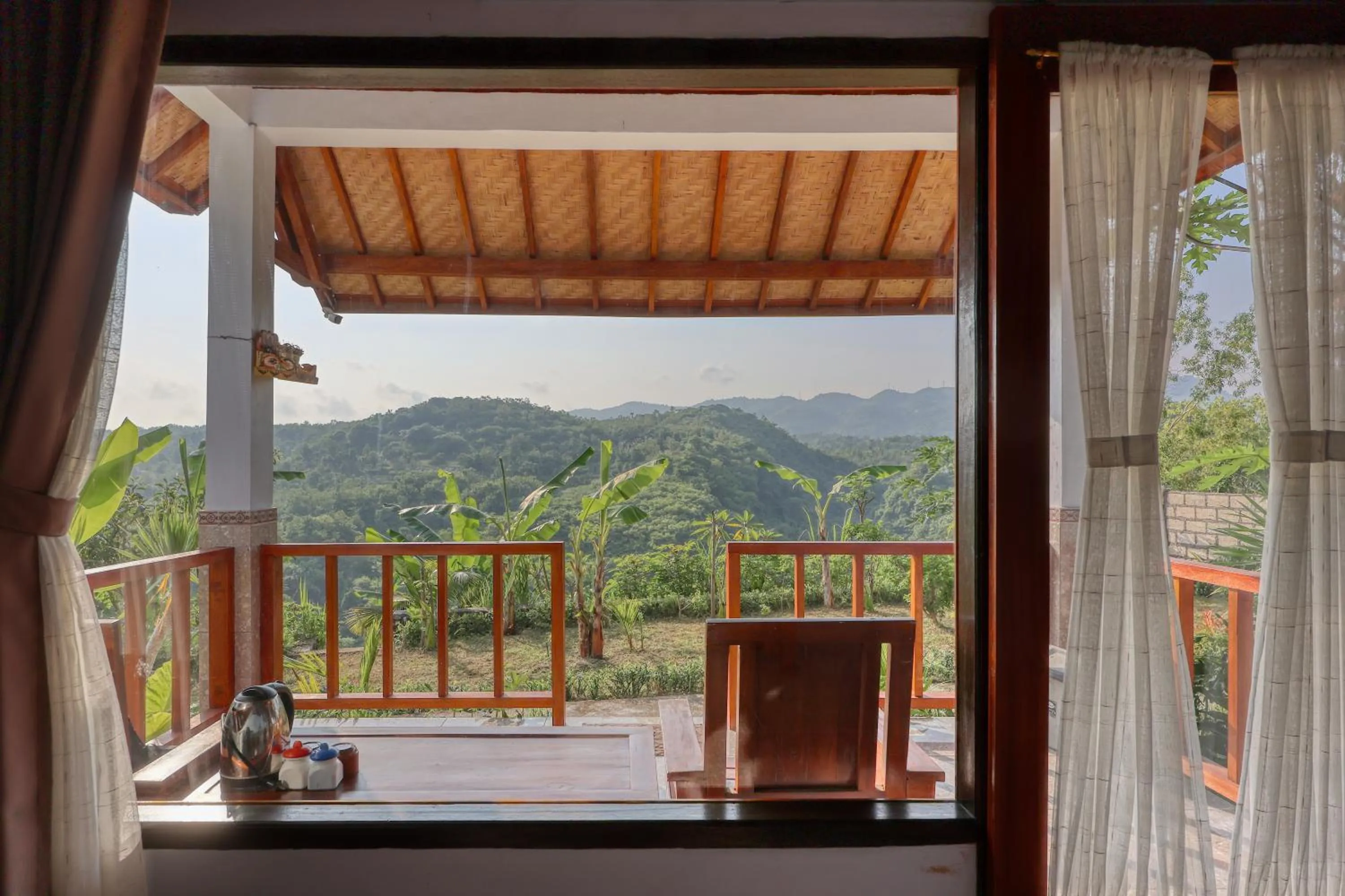 Double Room with Balcony in Ayu Hill Bungalows