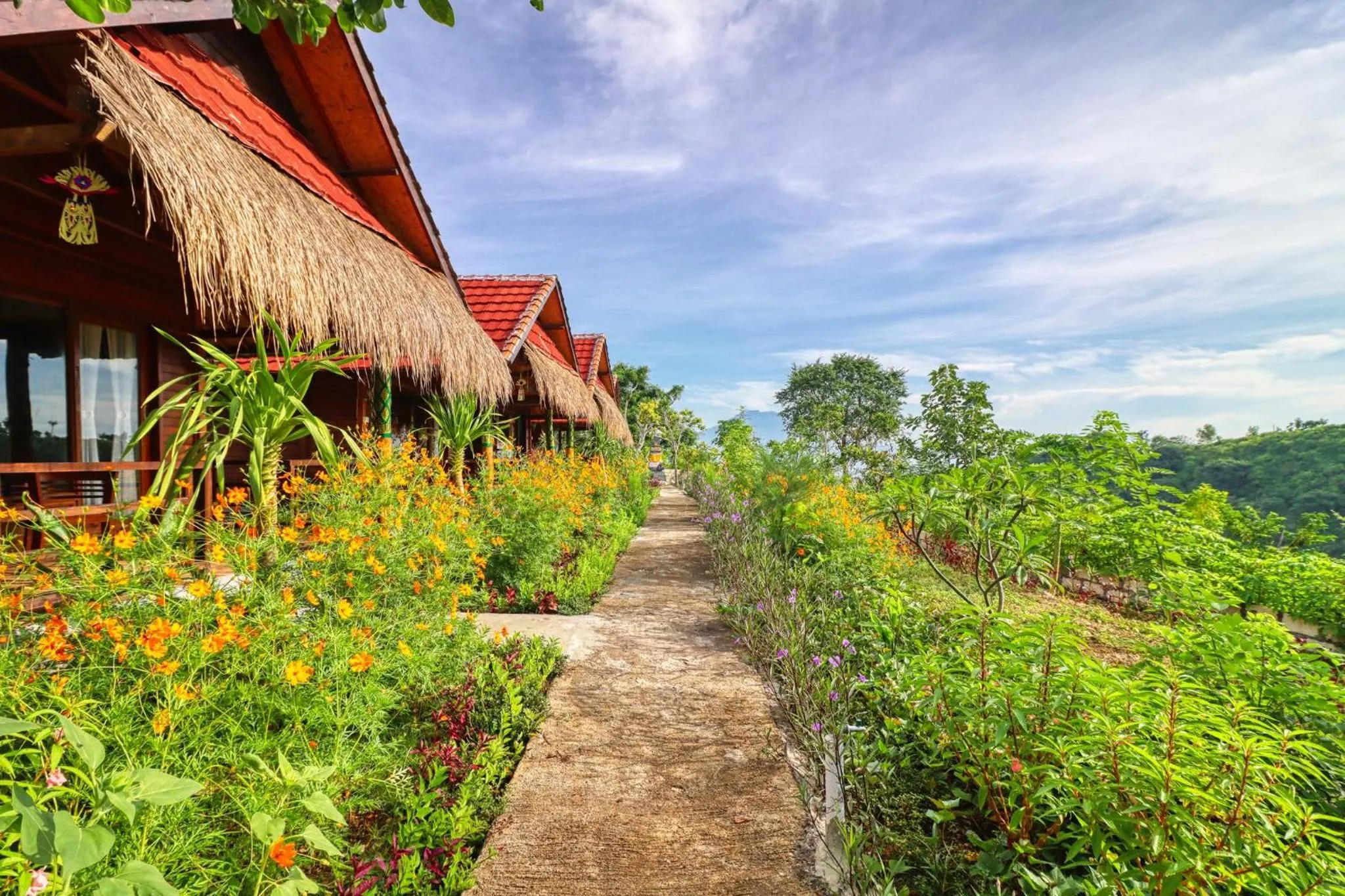 Garden in Ayu Hill Bungalows