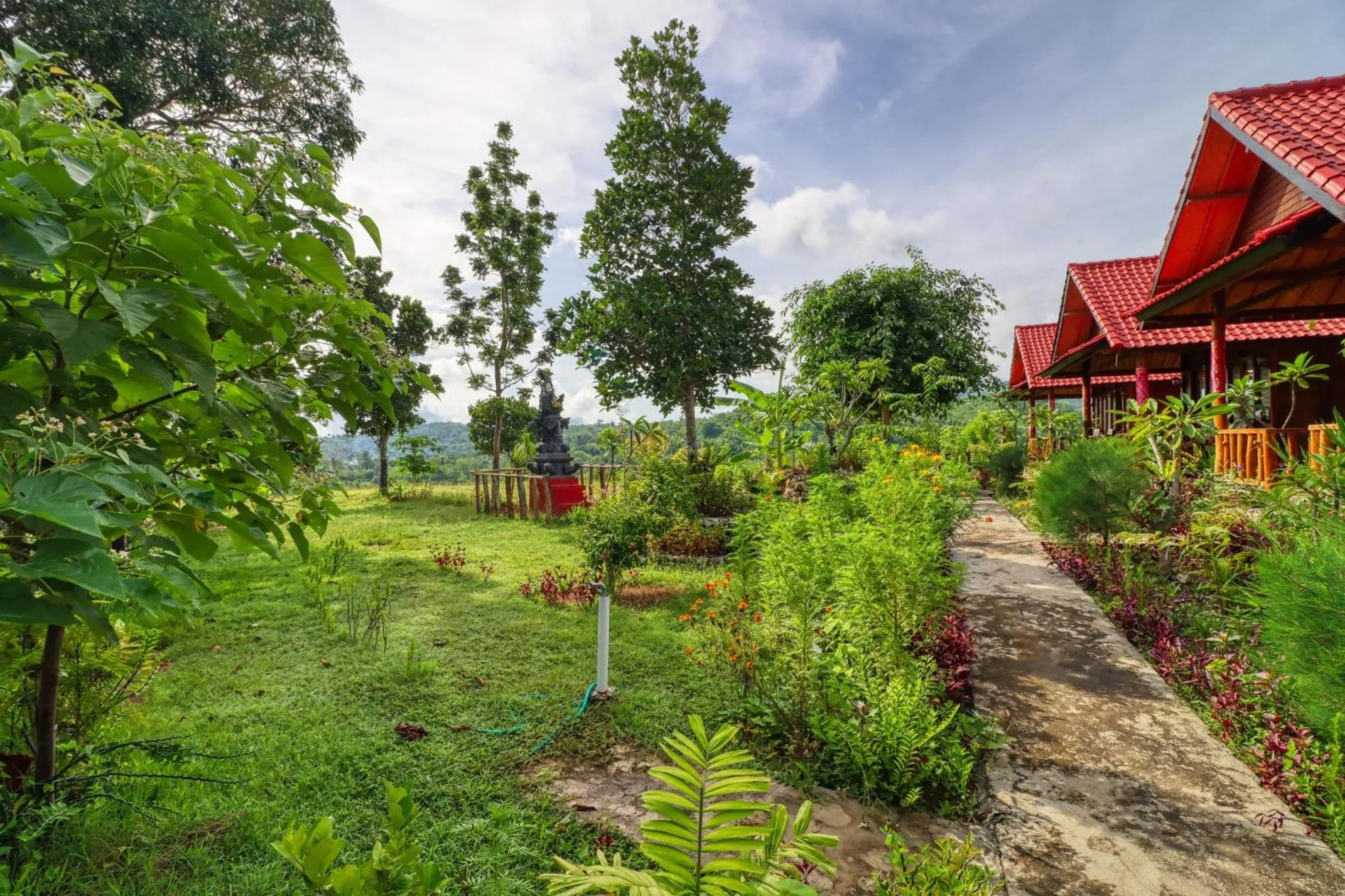 Garden in Ayu Hill Bungalows