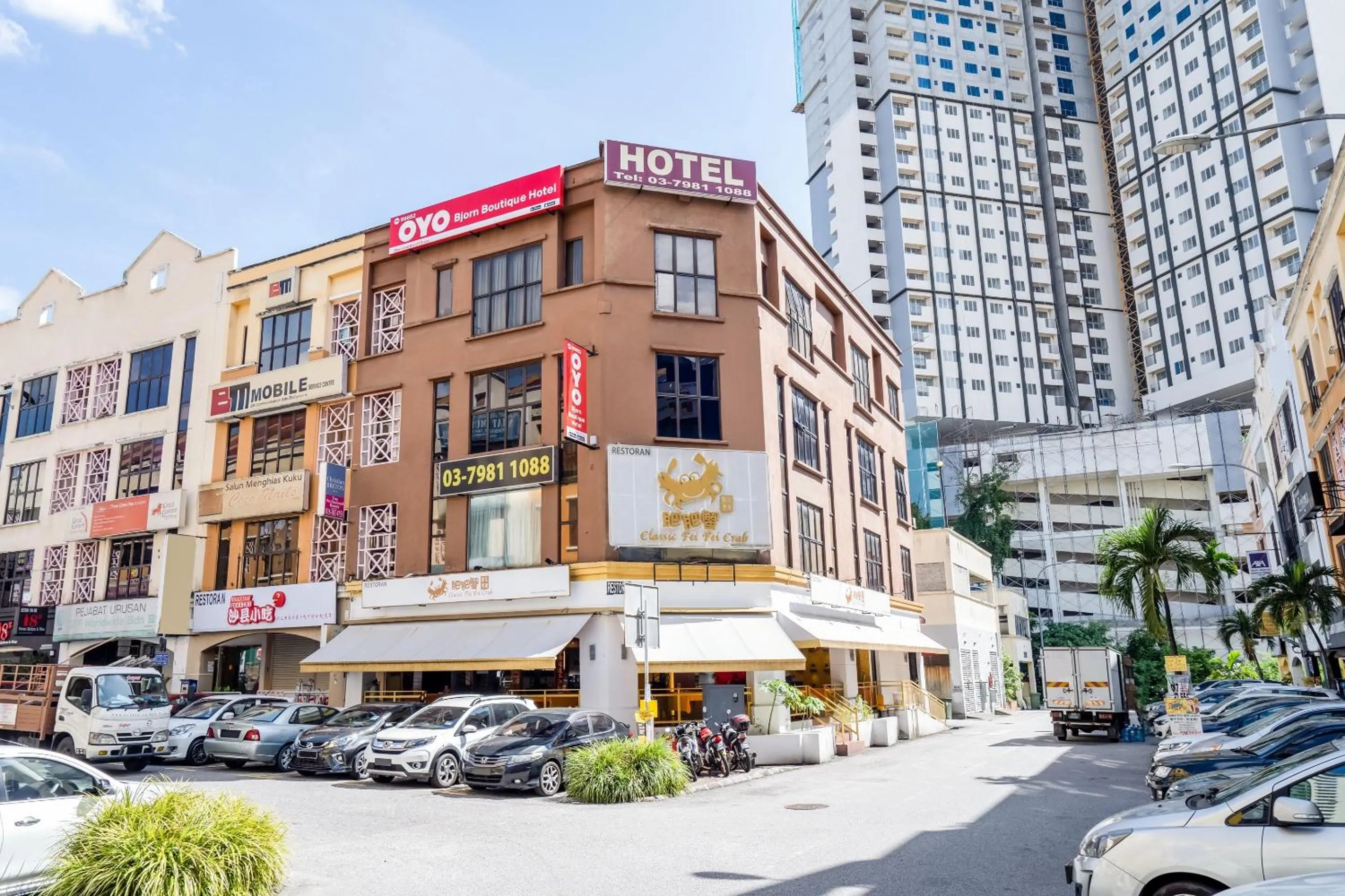 Facade/entrance in OYO 89652 Bjorn Boutique Hotel