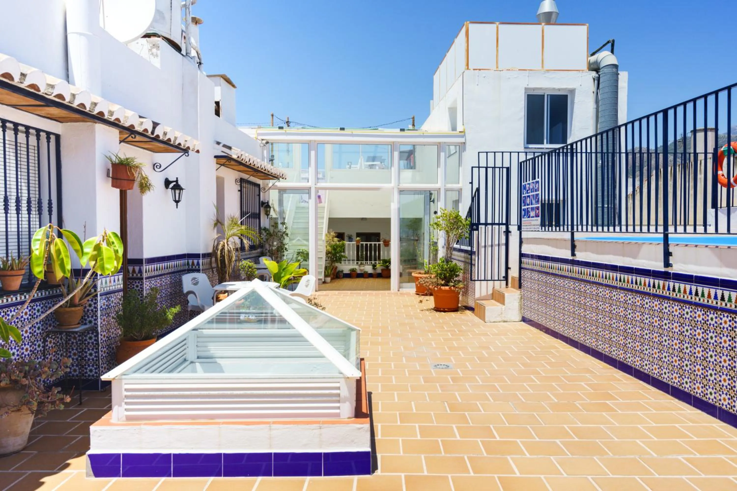 Patio in Apartamentos Pepe Mesa