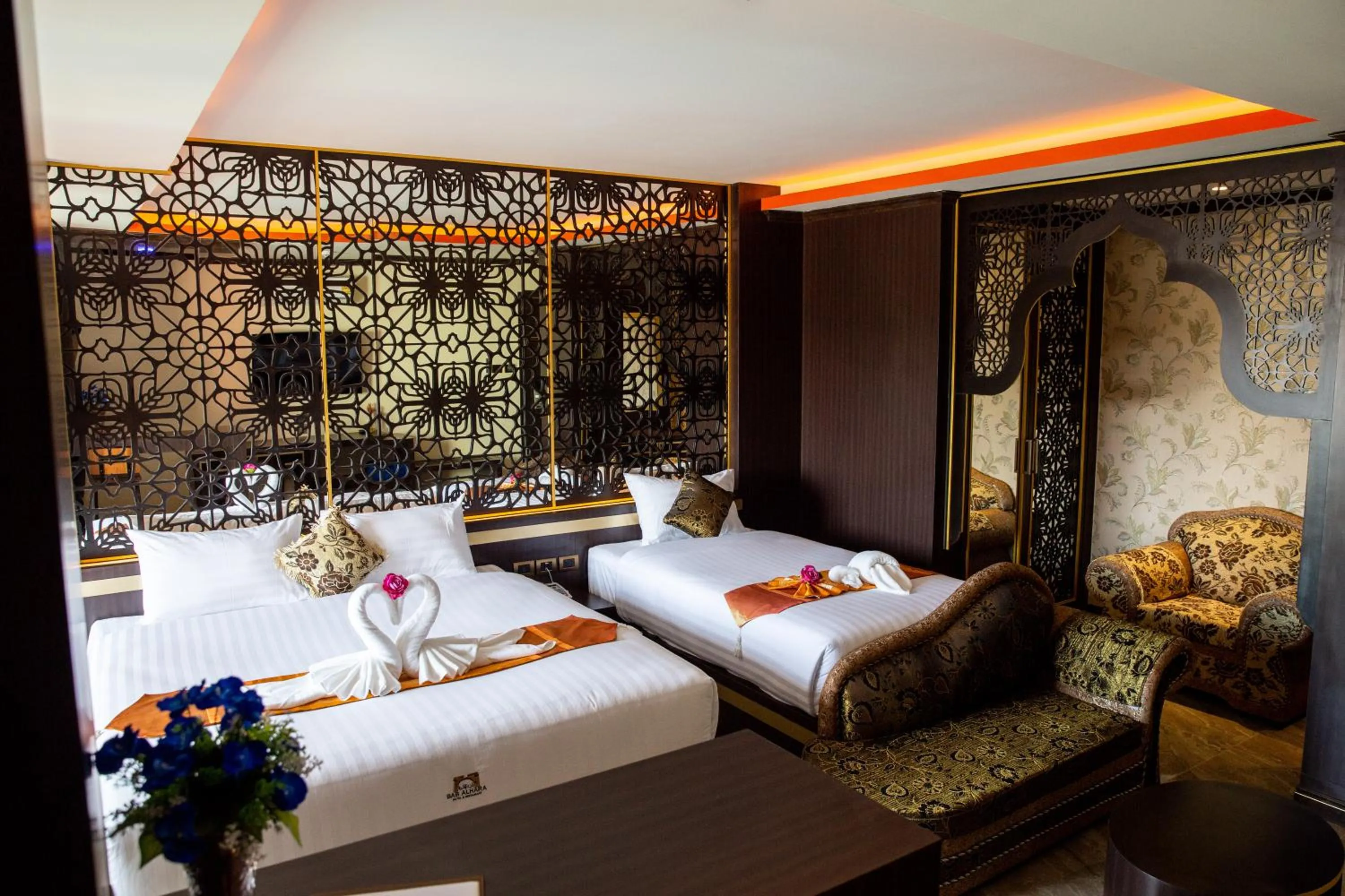 Bed in BAB ALHARA HOTEL