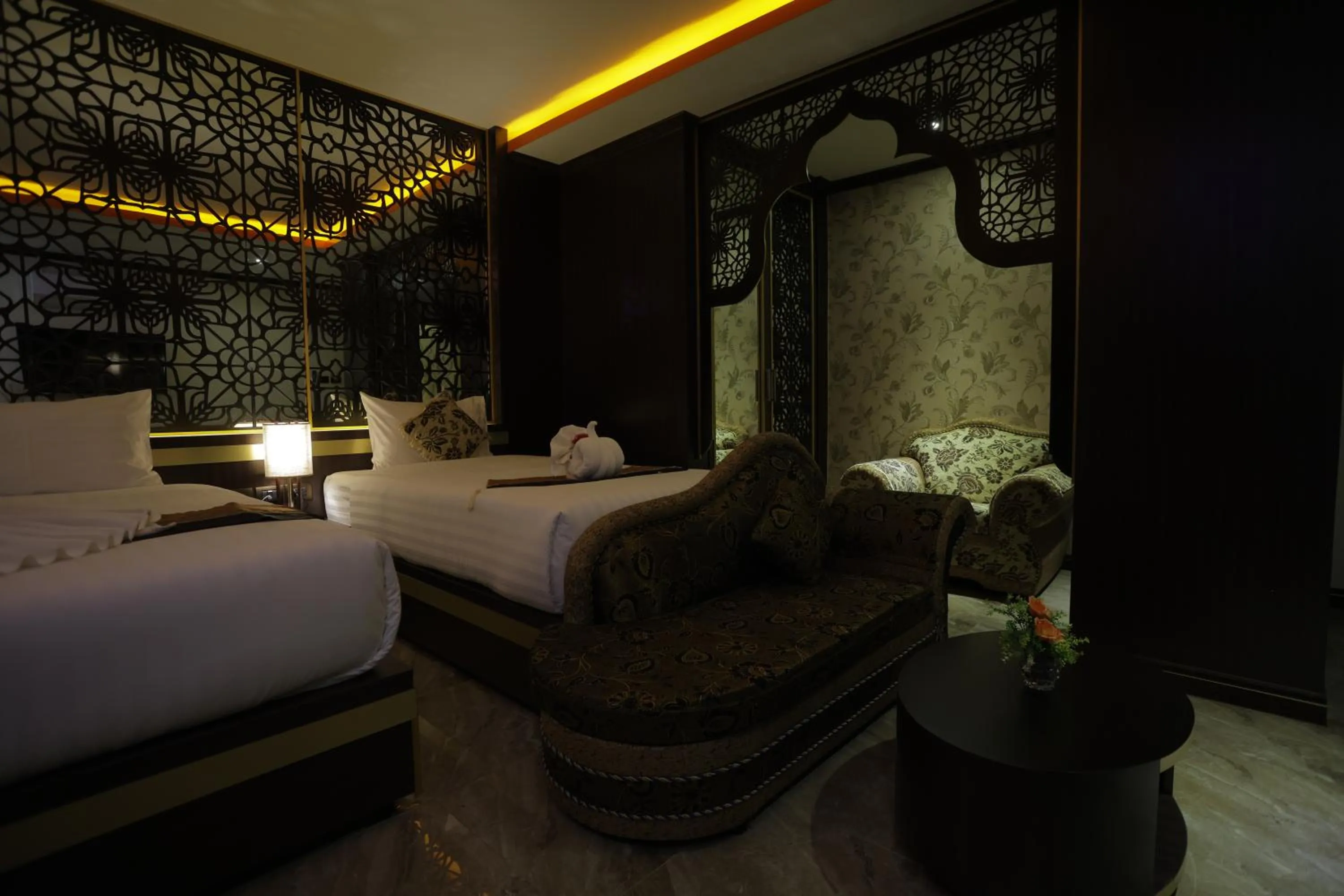 Bed in BAB ALHARA HOTEL